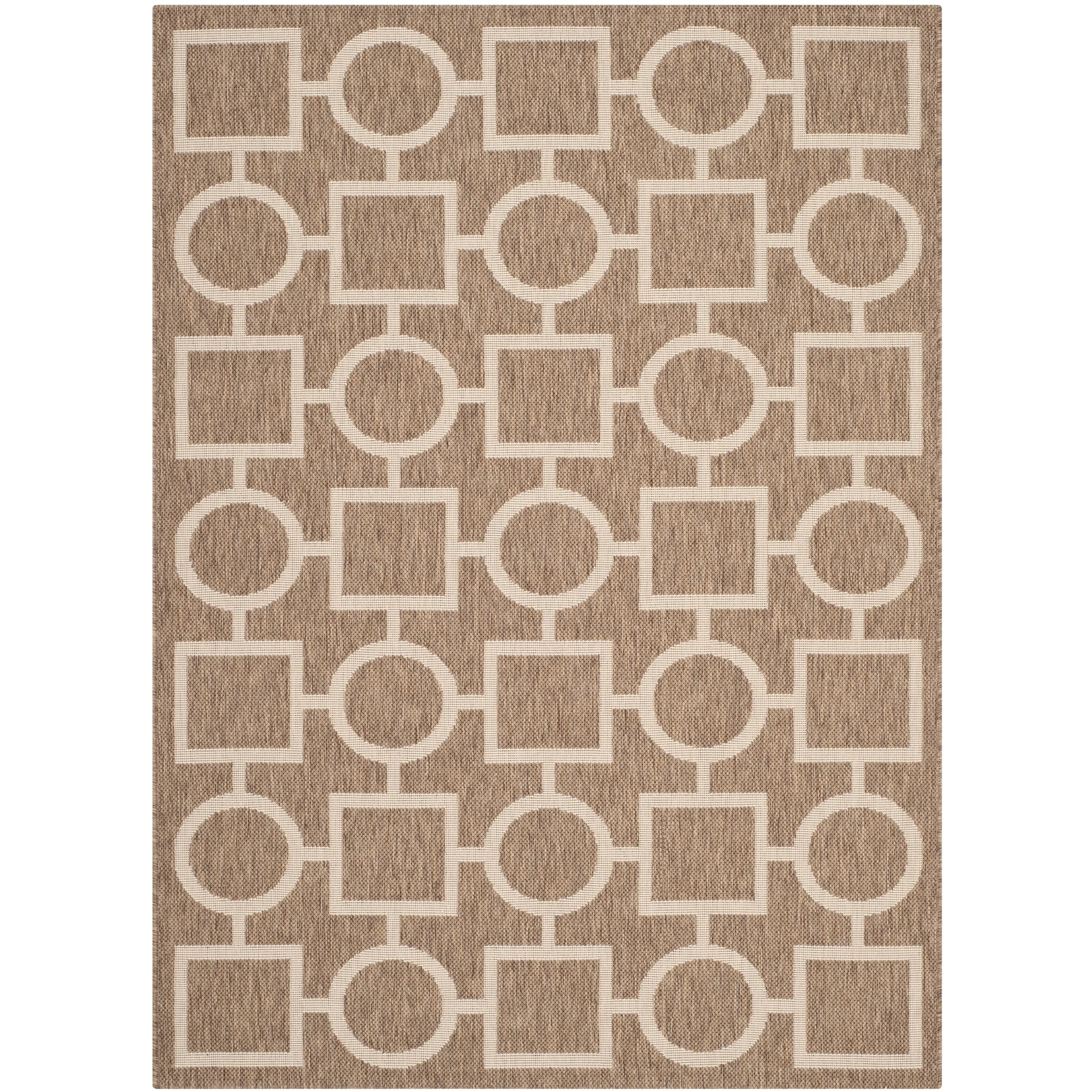 SAFAVIEH Courtyard Sharlene Indoor/ Outdoor Waterproof Patio Backyard Rug