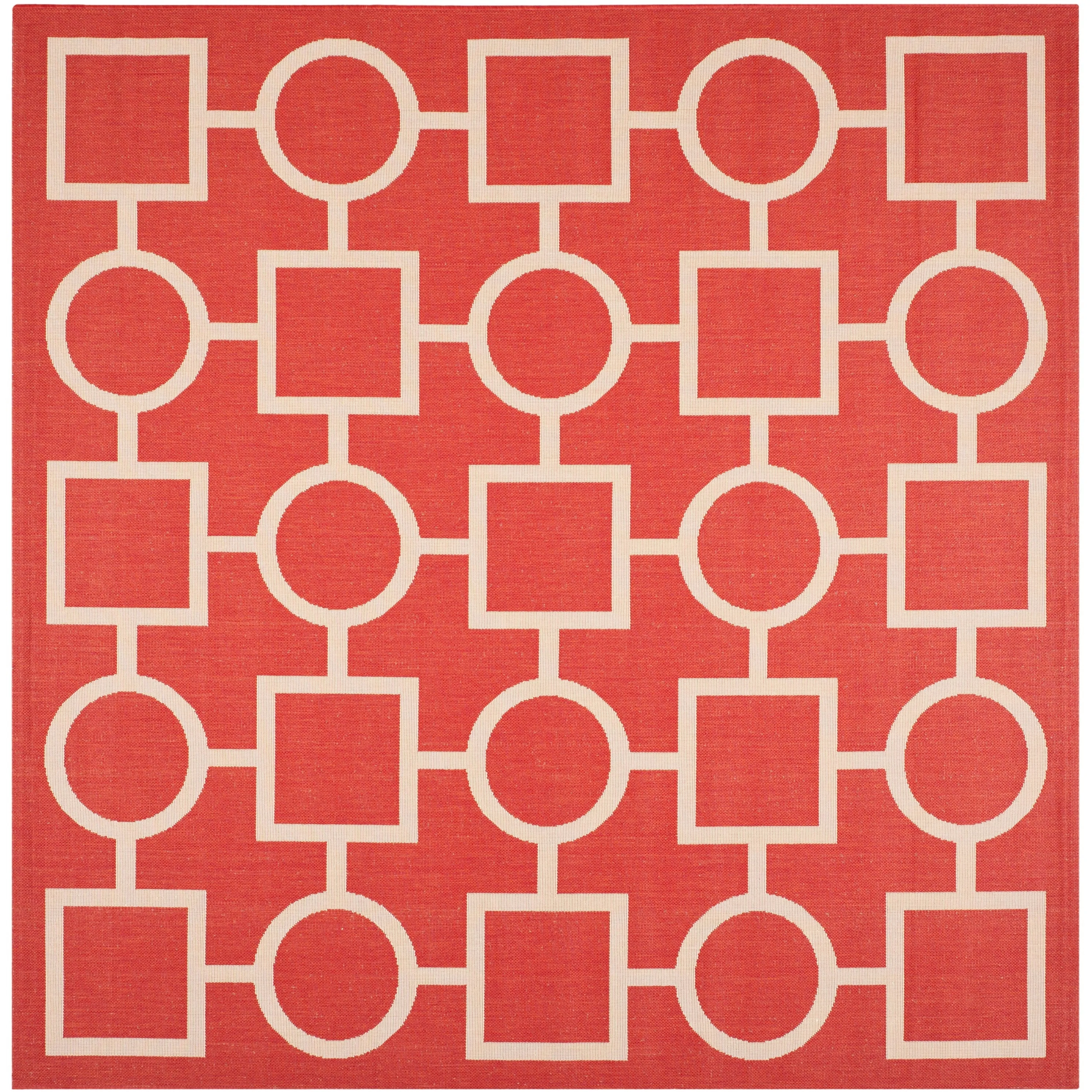 SAFAVIEH Courtyard Sharlene Indoor/ Outdoor Waterproof Patio Backyard Rug