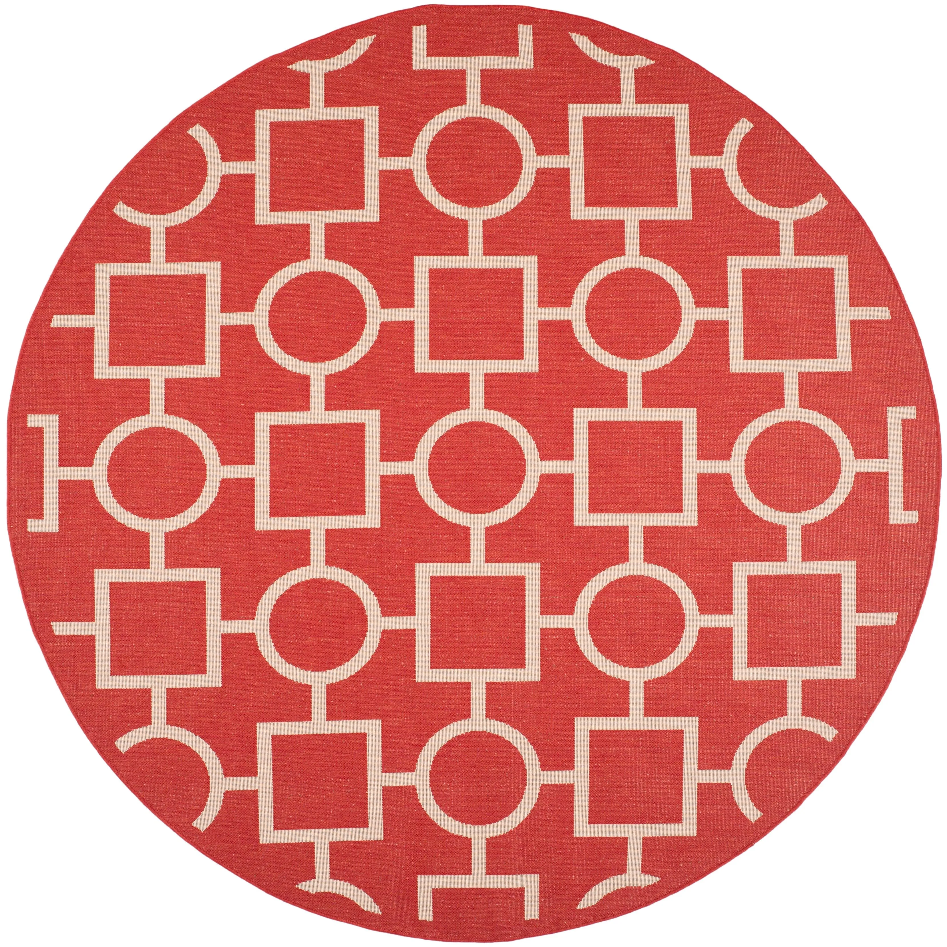 SAFAVIEH Courtyard Sharlene Indoor/ Outdoor Waterproof Patio Backyard Rug