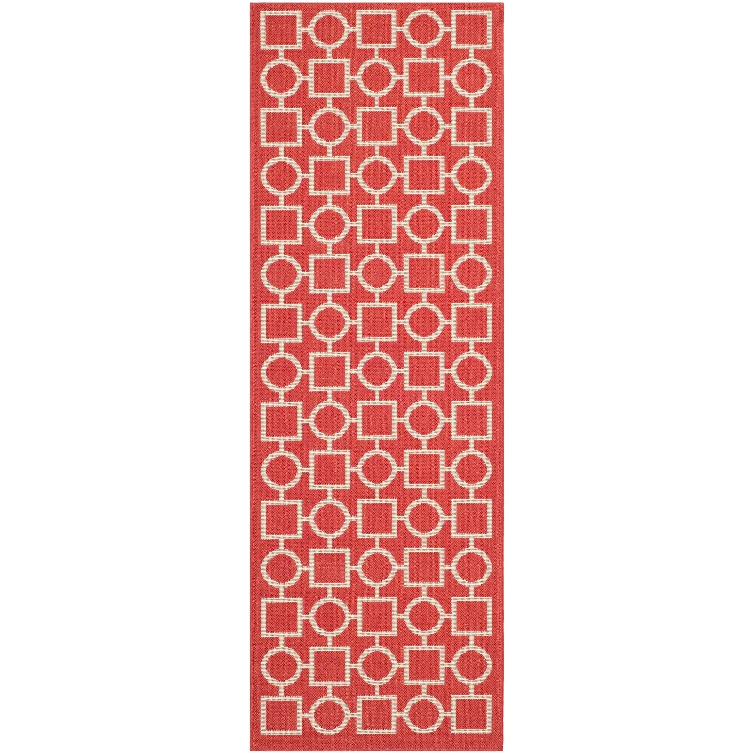SAFAVIEH Courtyard Sharlene Indoor/ Outdoor Waterproof Patio Backyard Rug