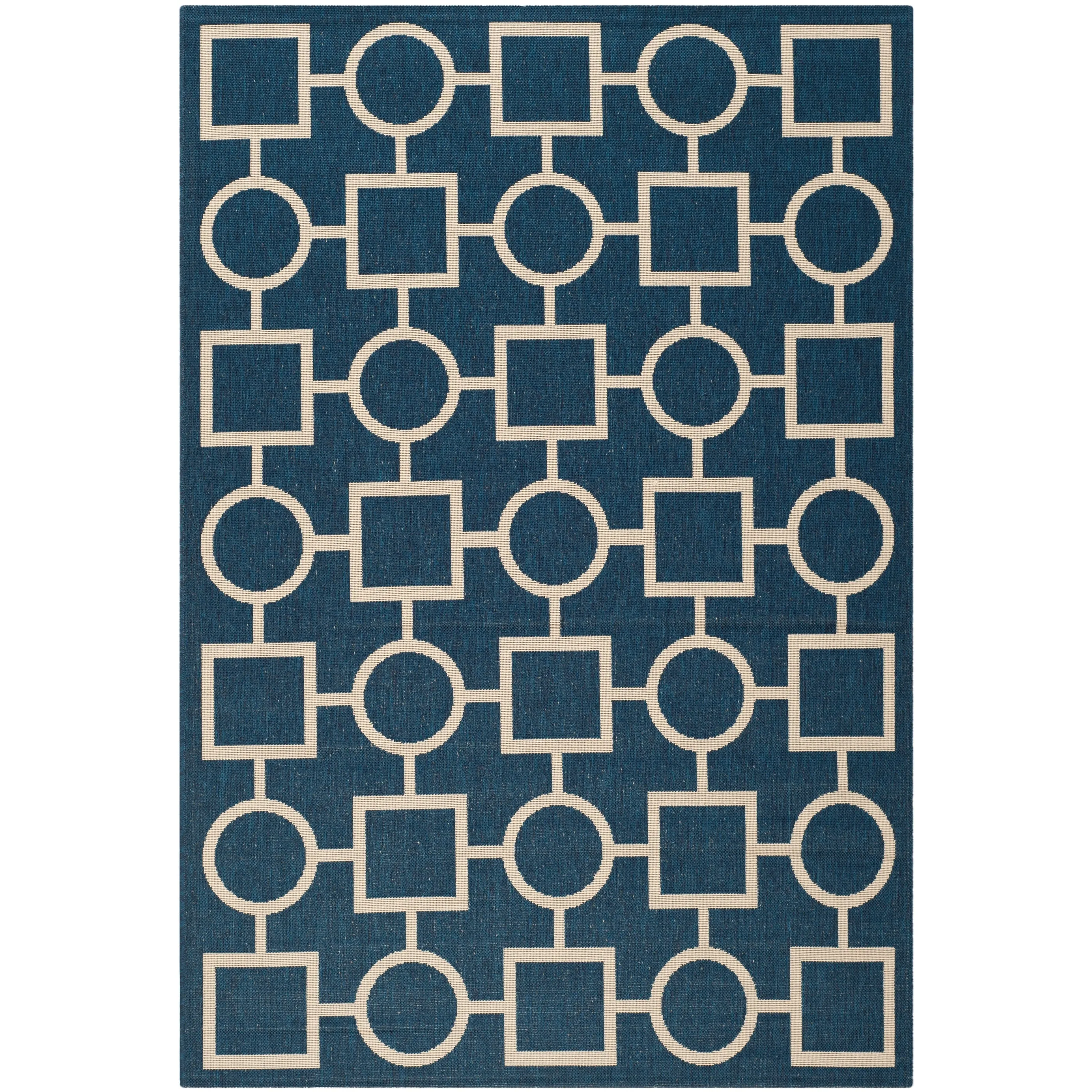 SAFAVIEH Courtyard Sharlene Indoor/ Outdoor Waterproof Patio Backyard Rug
