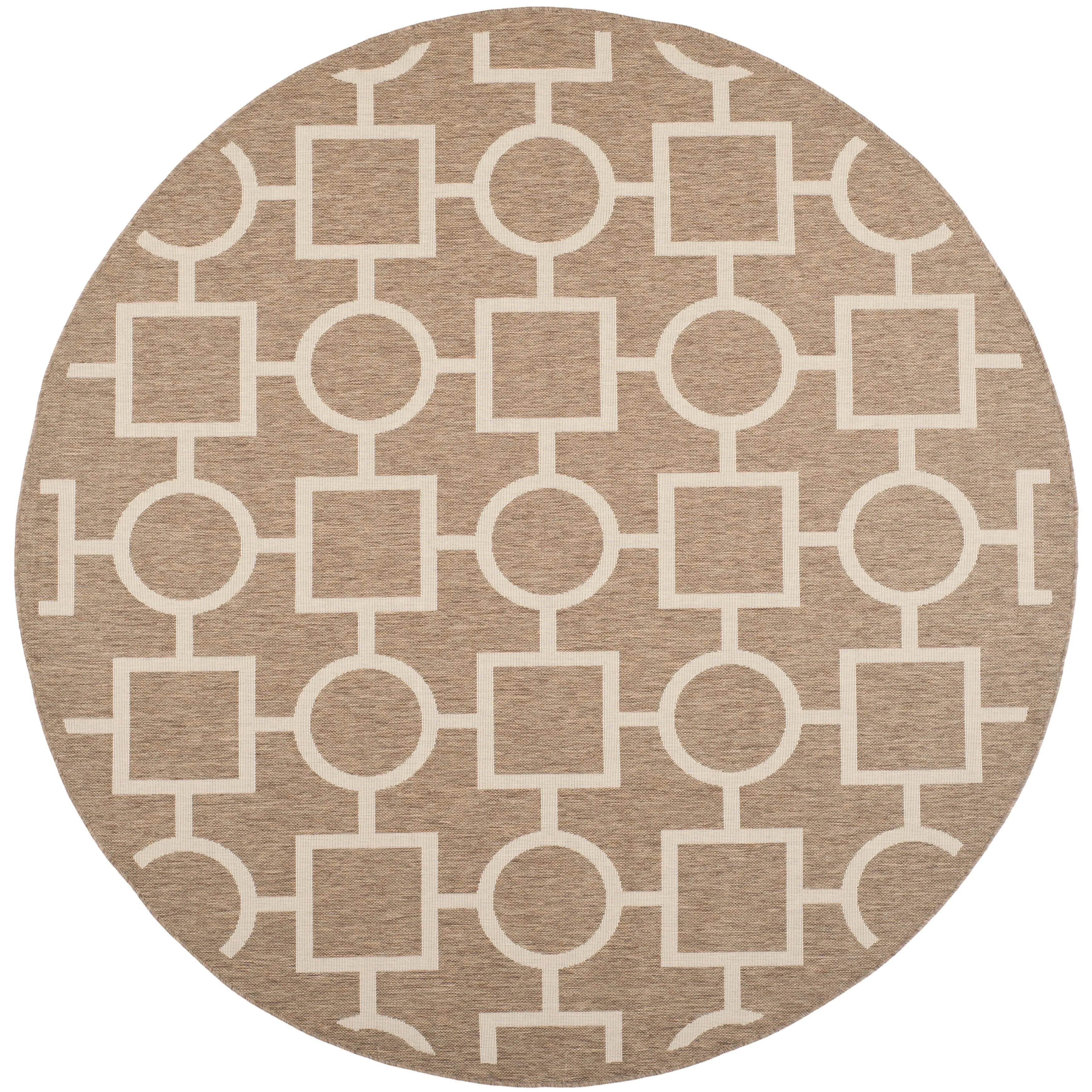 SAFAVIEH Courtyard Sharlene Indoor/ Outdoor Waterproof Patio Backyard Rug