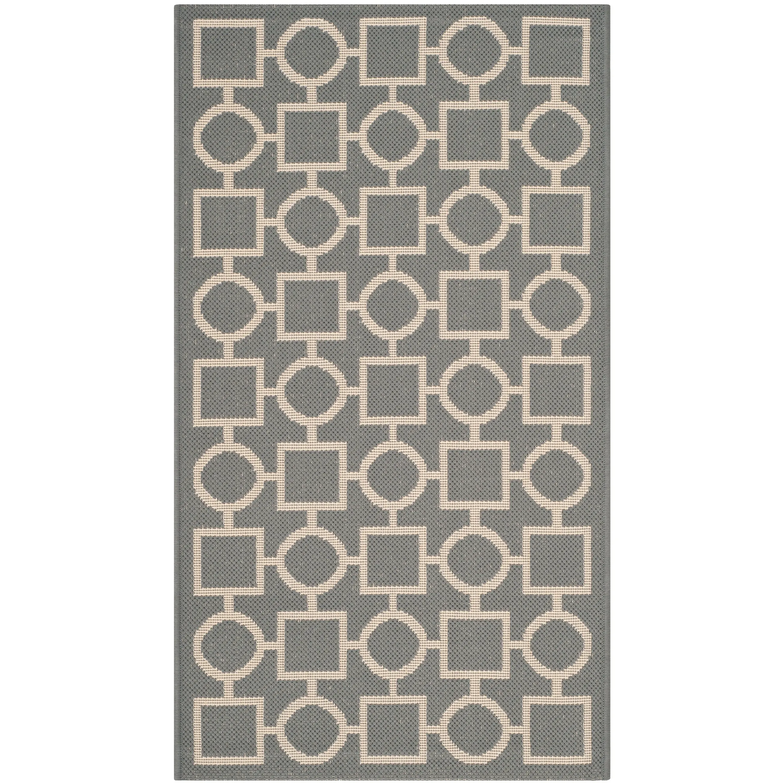 SAFAVIEH Courtyard Sharlene Indoor/ Outdoor Waterproof Patio Backyard Rug