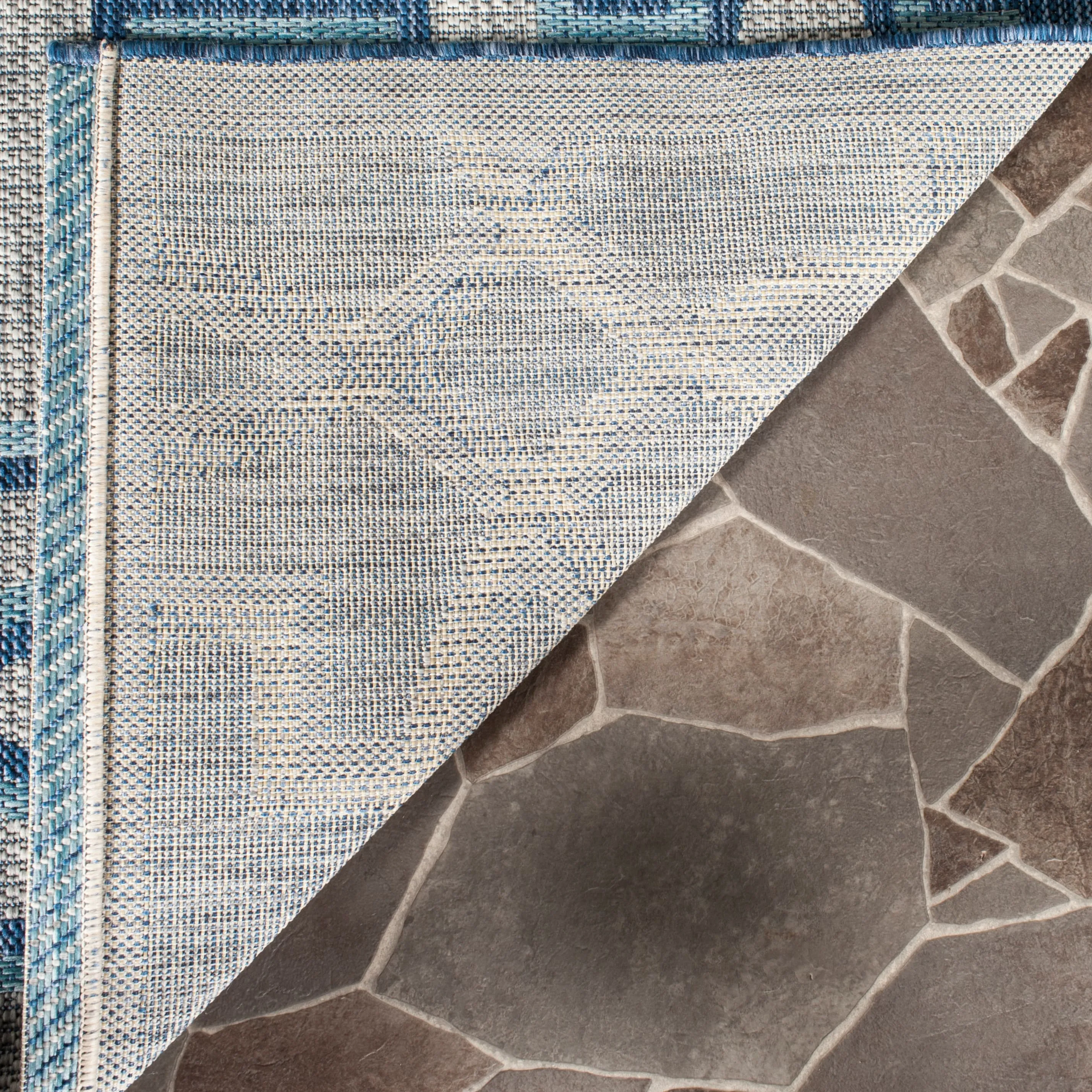 SAFAVIEH Courtyard Shelvia Indoor/ Outdoor Waterproof Patio Backyard Rug