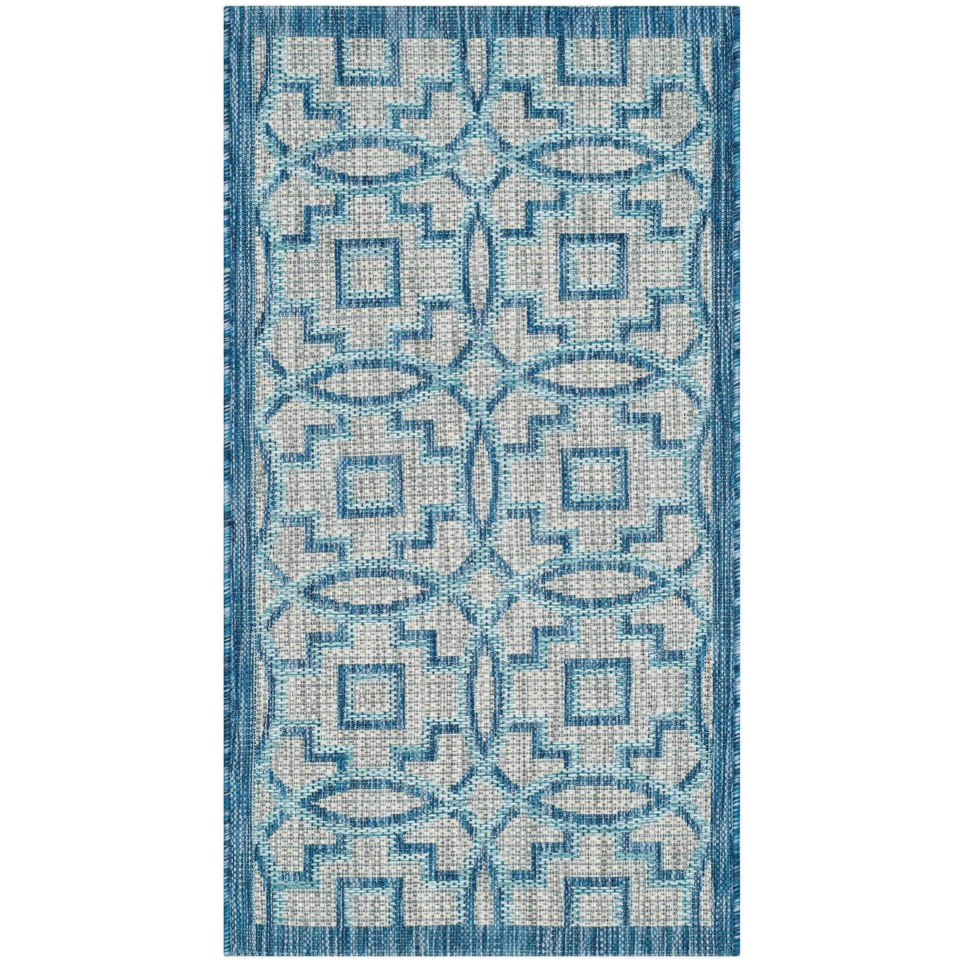 SAFAVIEH Courtyard Shelvia Indoor/ Outdoor Waterproof Patio Backyard Rug