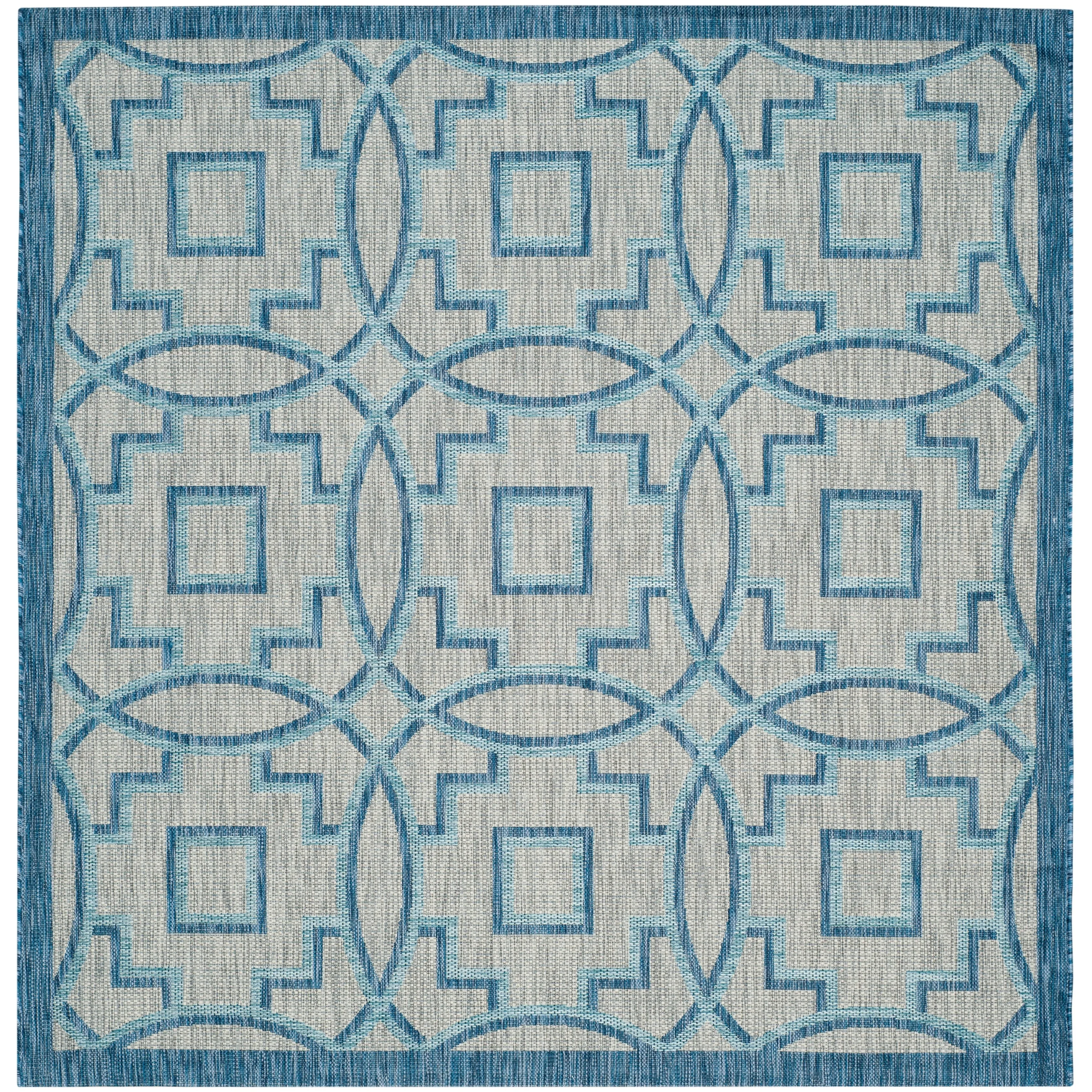 SAFAVIEH Courtyard Shelvia Indoor/ Outdoor Waterproof Patio Backyard Rug