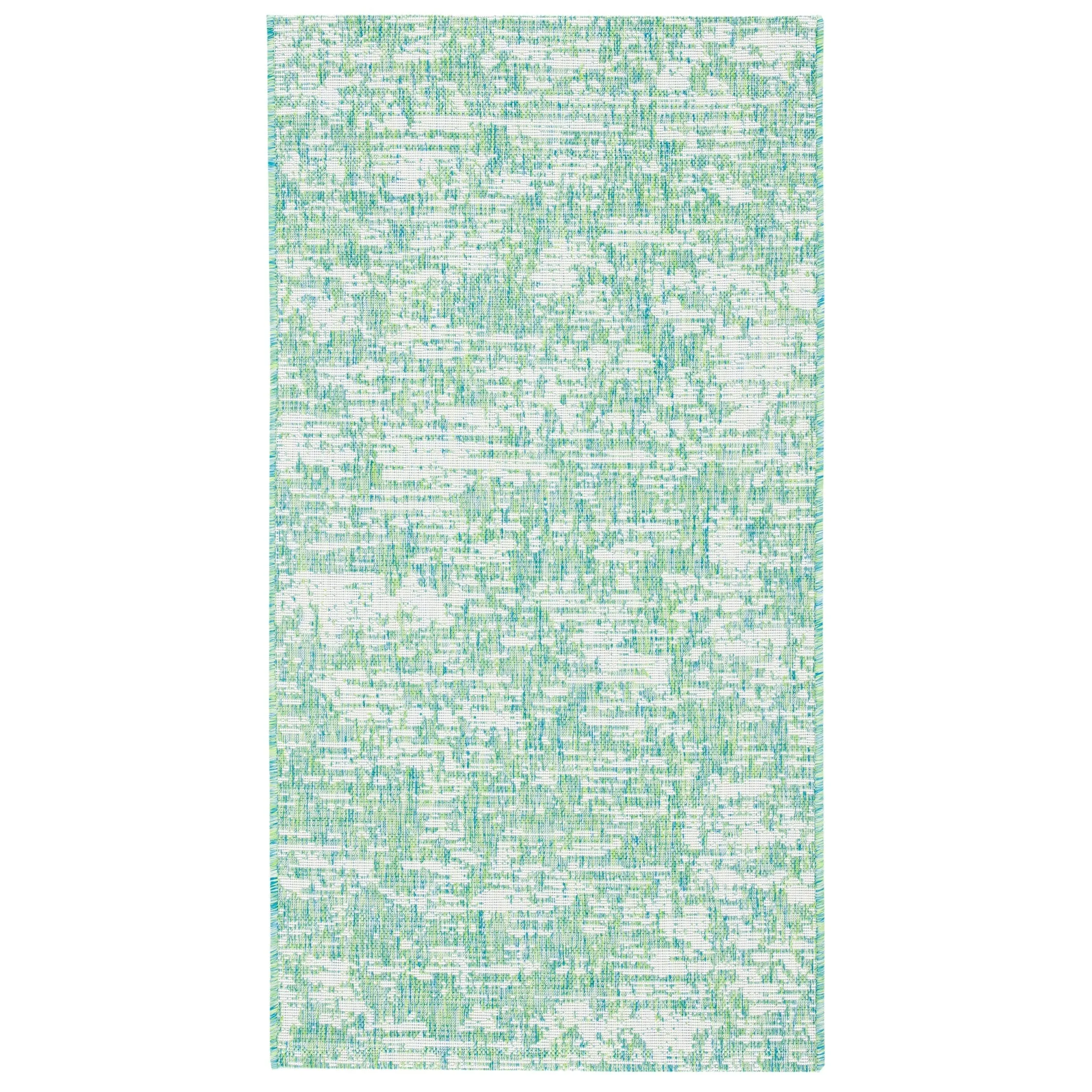 SAFAVIEH Courtyard Simcha Abstract Indoor/ Outdoor Waterproof Patio Backyard Rug