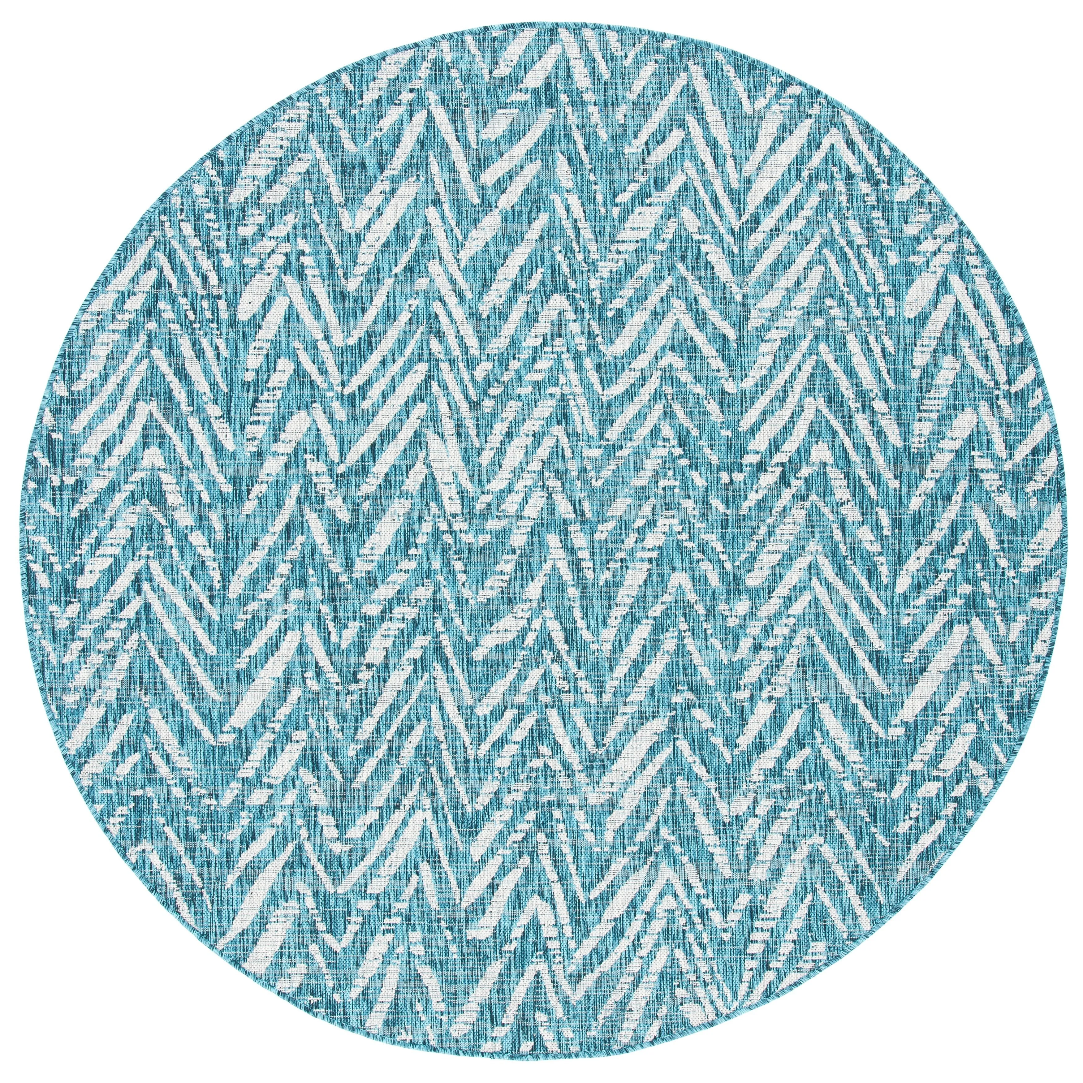 SAFAVIEH Courtyard Thin Indoor/ Outdoor Waterproof Patio Backyard Rug