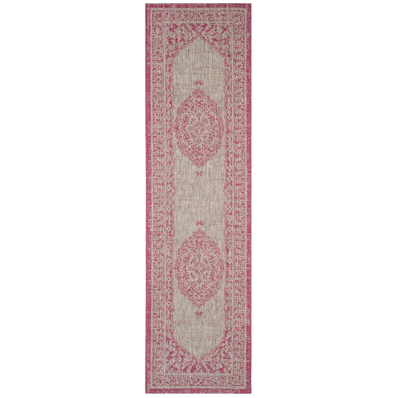 SAFAVIEH Courtyard Thoma Medallion Indoor/ Outdoor Waterproof Patio Backyard Rug