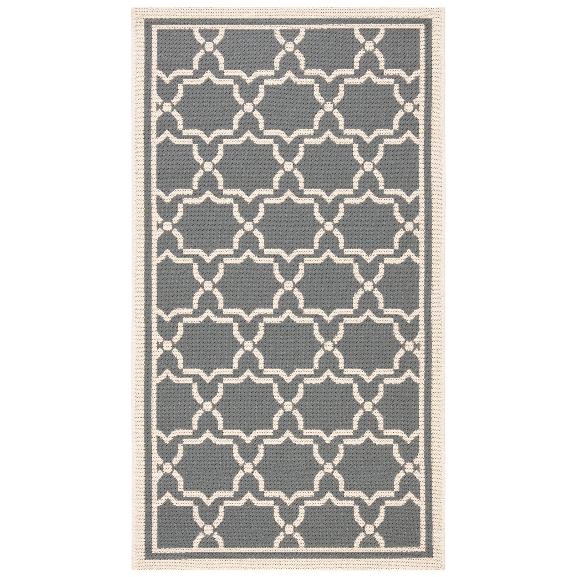SAFAVIEH Courtyard Thomasina Indoor/ Outdoor Waterproof Patio Backyard Rug