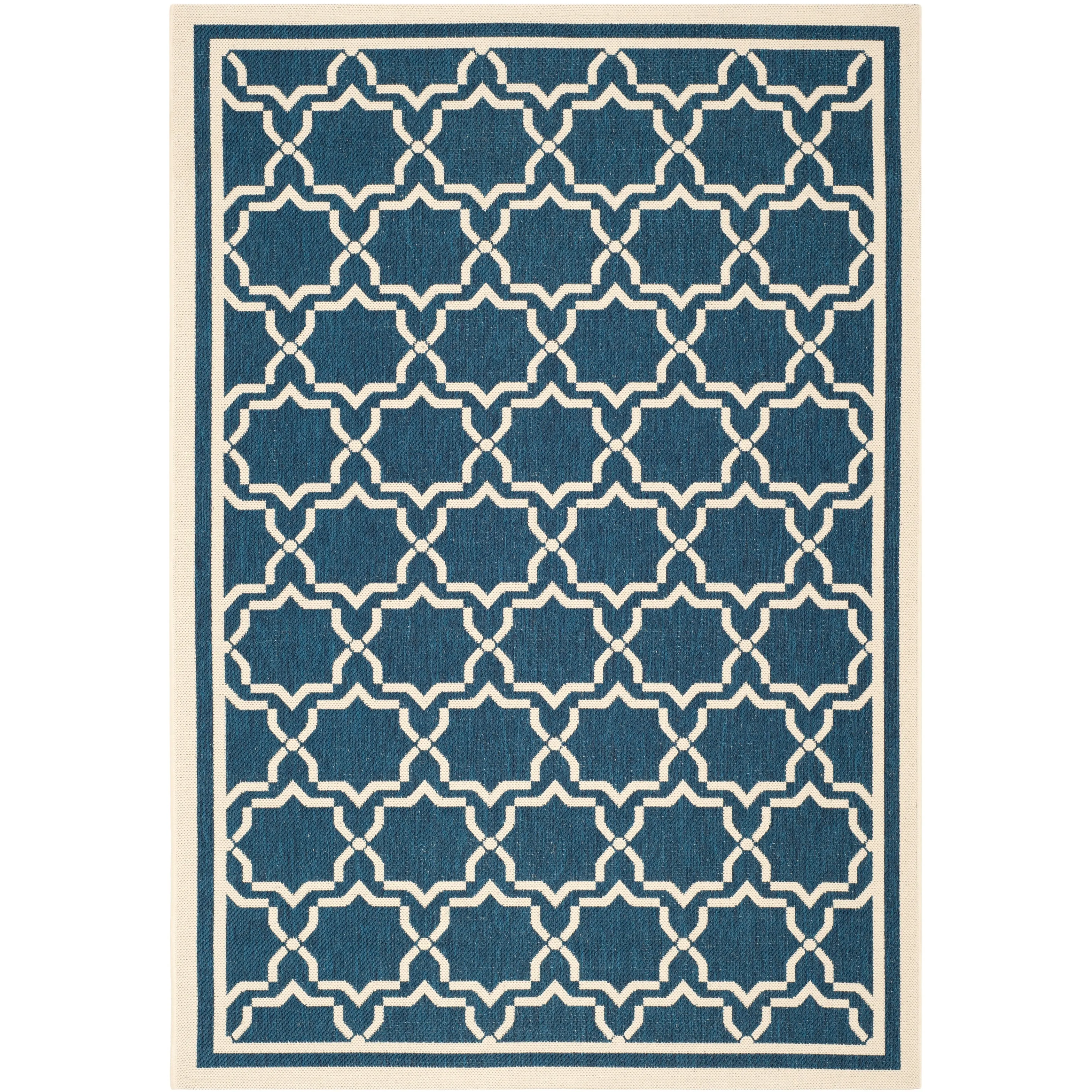 SAFAVIEH Courtyard Thomasina Indoor/ Outdoor Waterproof Patio Backyard Rug