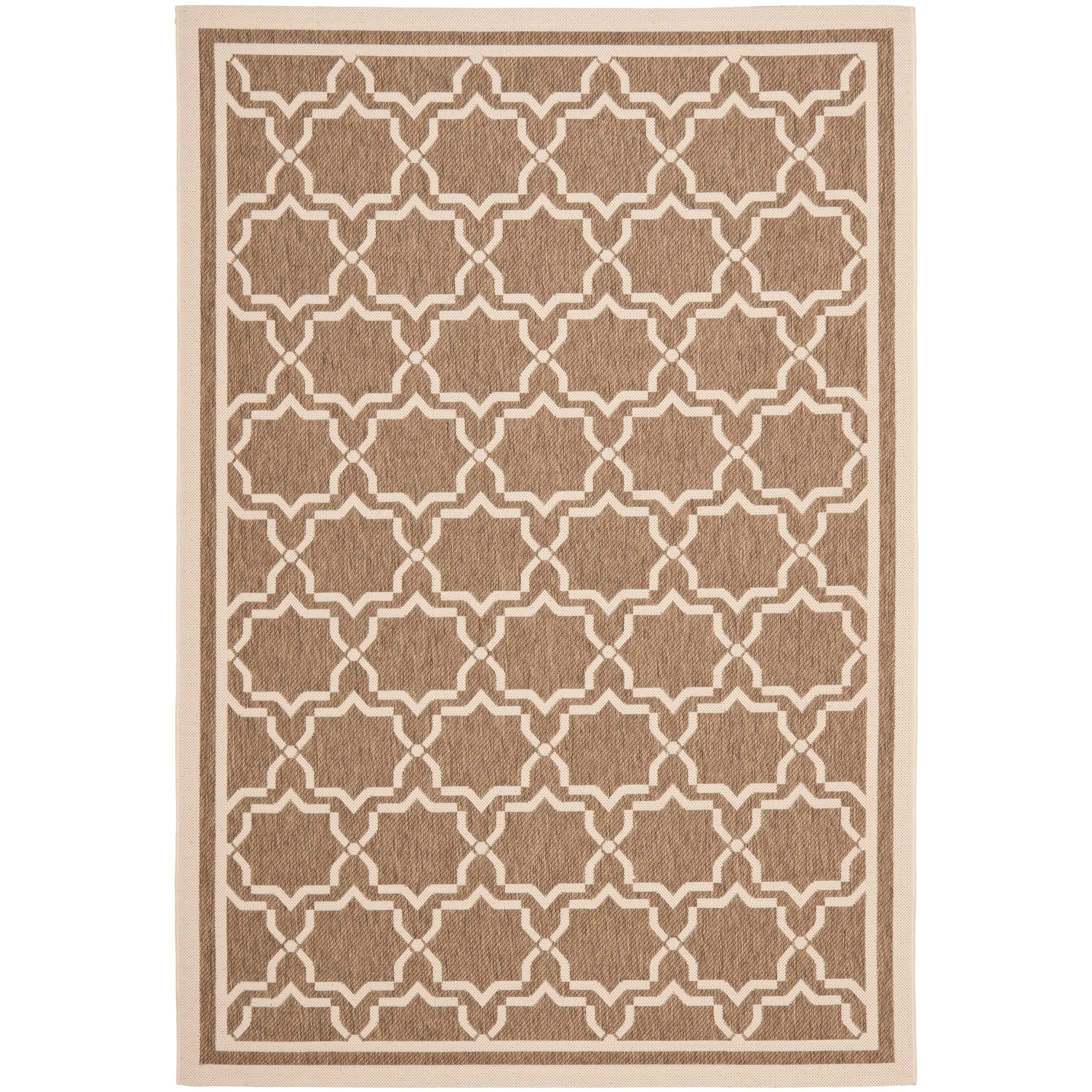 SAFAVIEH Courtyard Thomasina Indoor/ Outdoor Waterproof Patio Backyard Rug