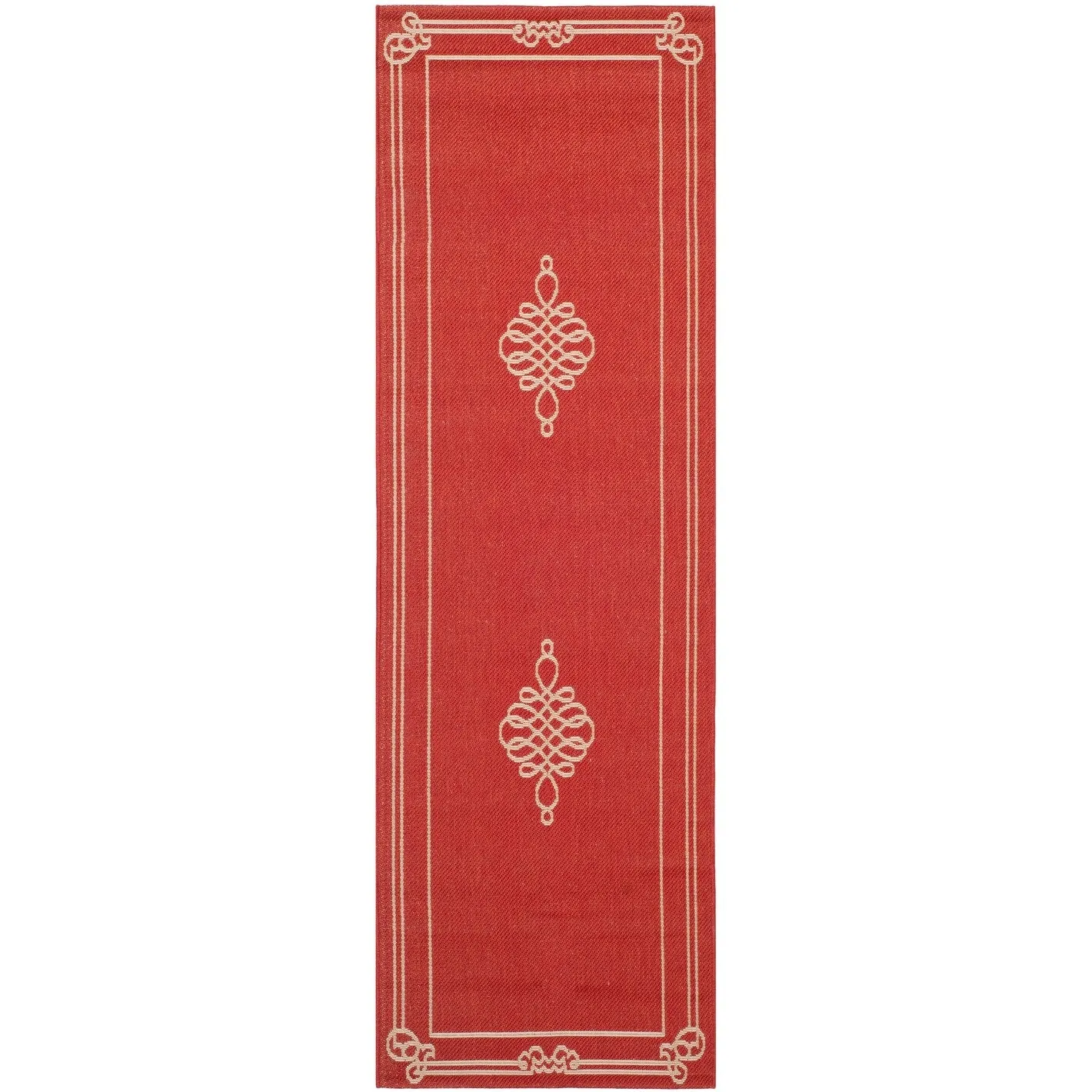 SAFAVIEH Courtyard Vasudha Indoor/ Outdoor Waterproof Patio Backyard Rug