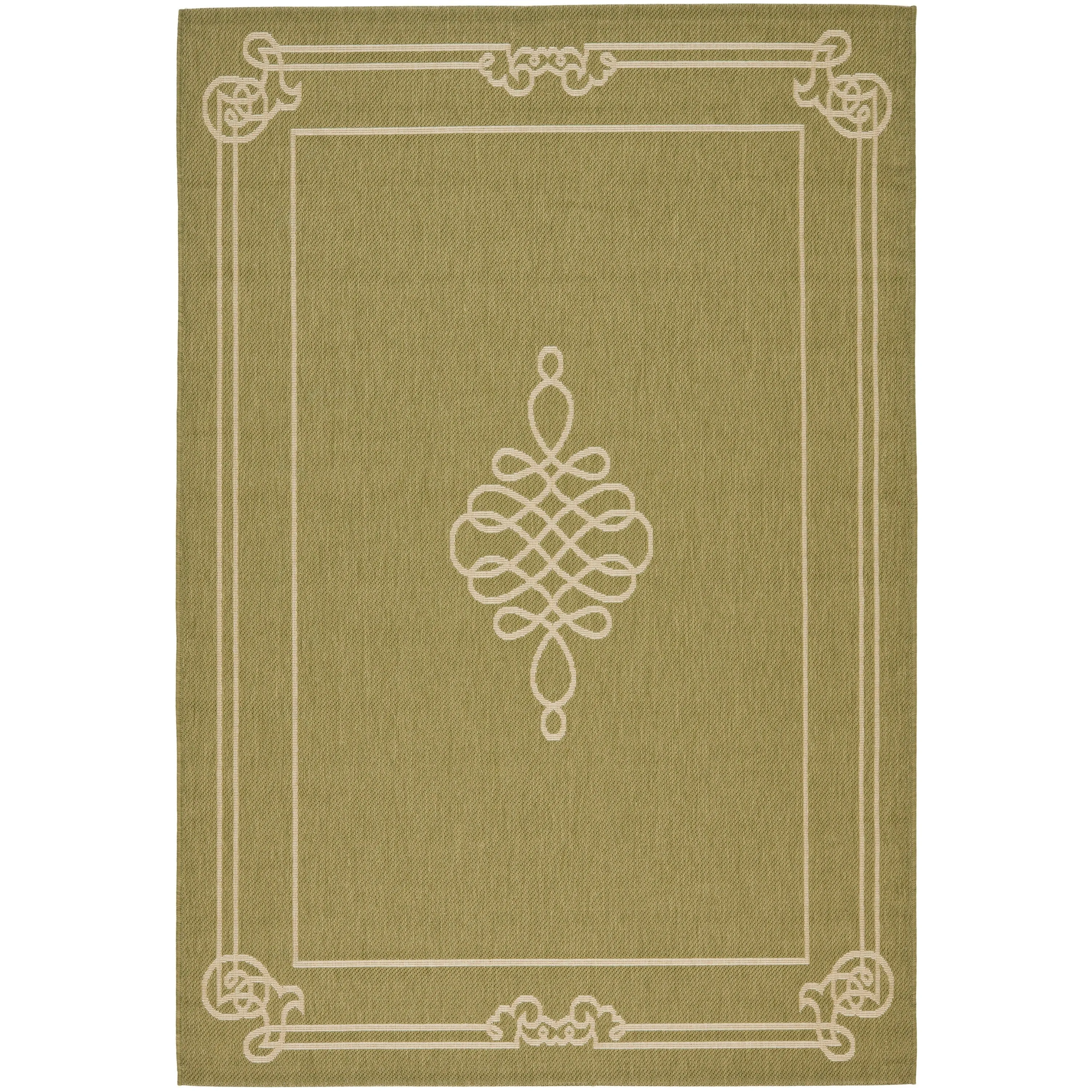 SAFAVIEH Courtyard Vasudha Indoor/ Outdoor Waterproof Patio Backyard Rug