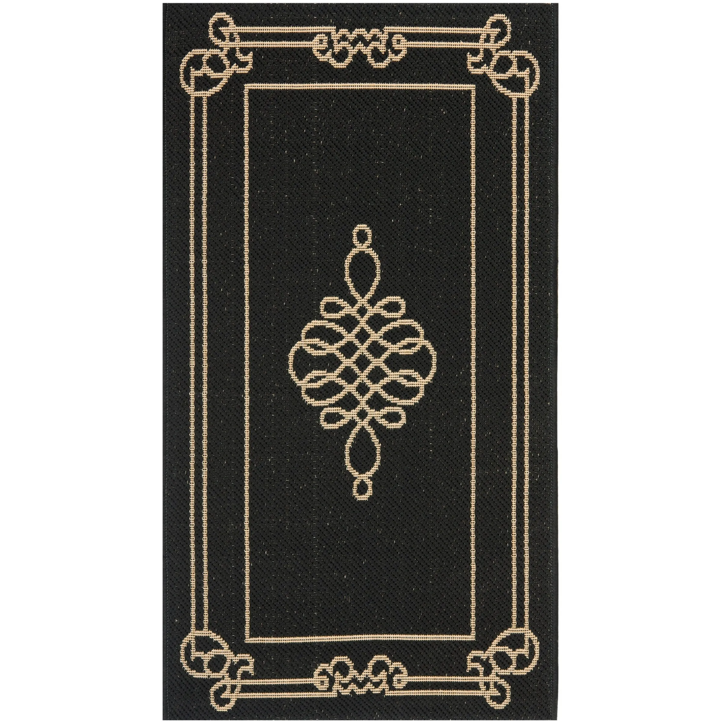 SAFAVIEH Courtyard Vasudha Indoor/ Outdoor Waterproof Patio Backyard Rug