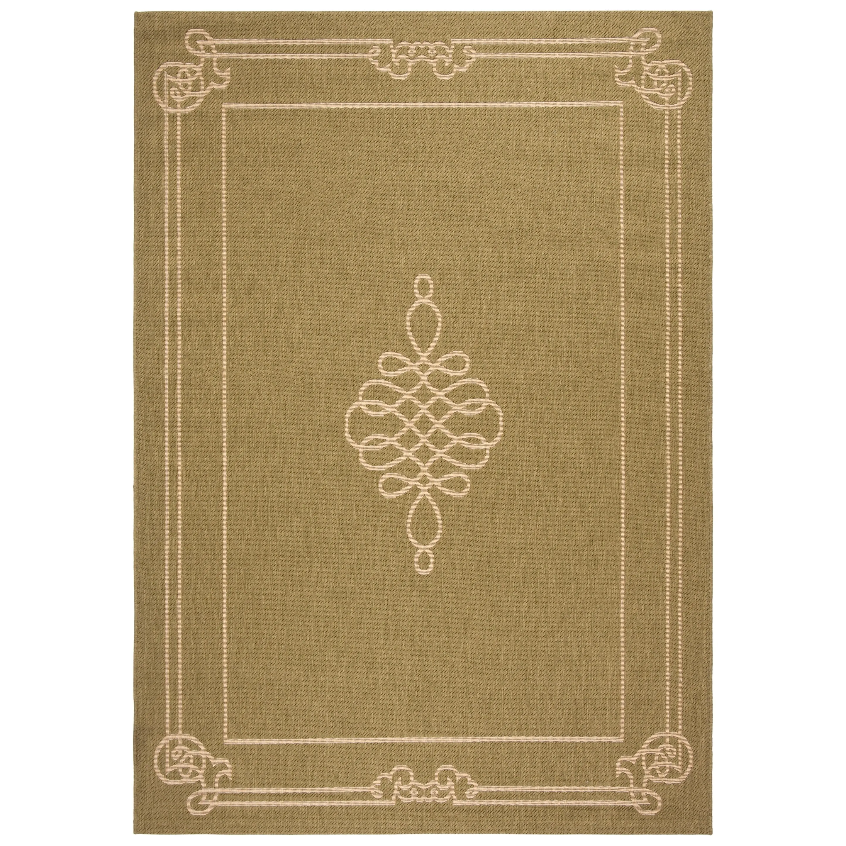 SAFAVIEH Courtyard Vasudha Indoor/ Outdoor Waterproof Patio Backyard Rug