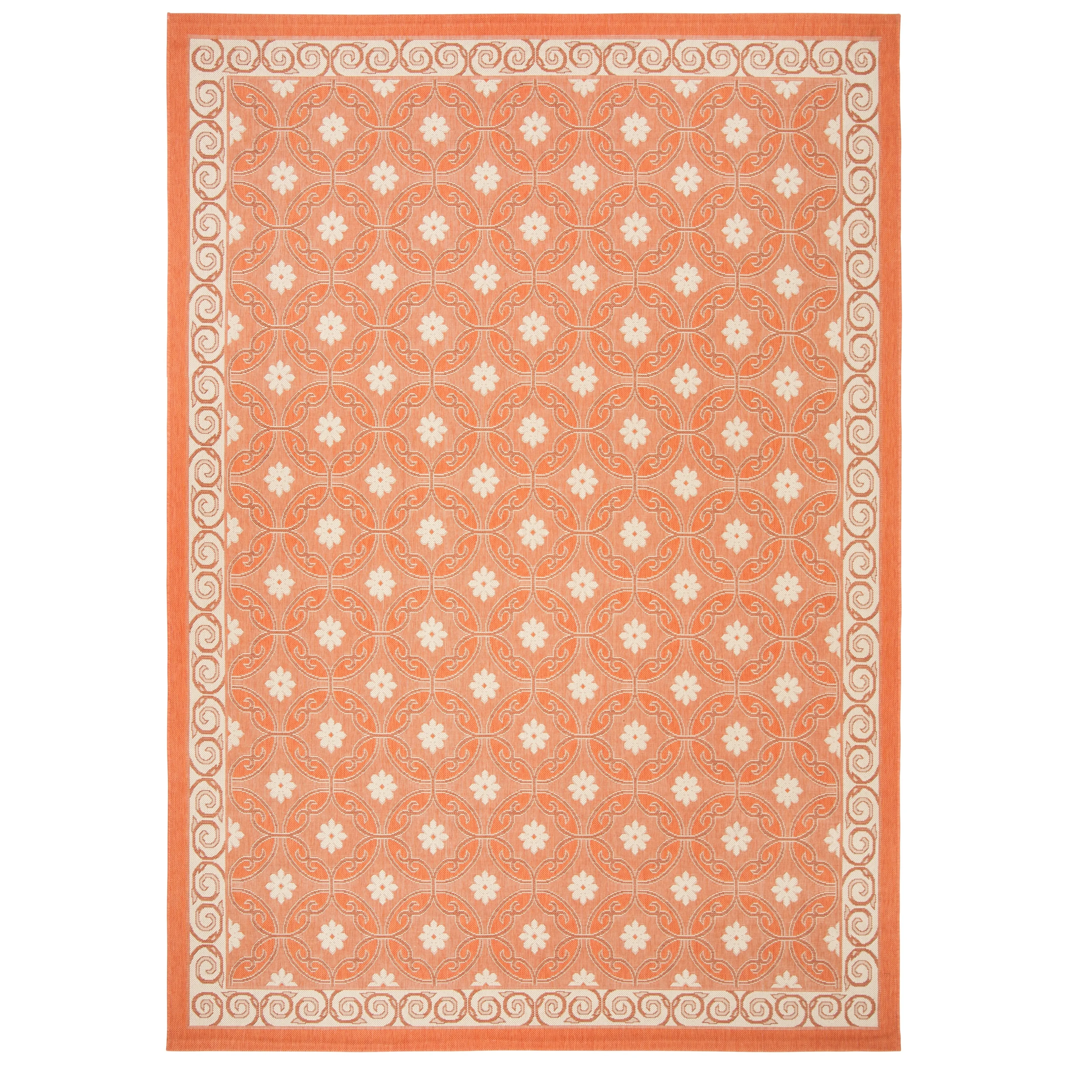 SAFAVIEH Courtyard Vernetta Lonni Outdoor Waterproof Patio Backyard Rug