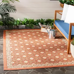 SAFAVIEH Courtyard Vernetta Lonni Outdoor Waterproof Patio Backyard Rug