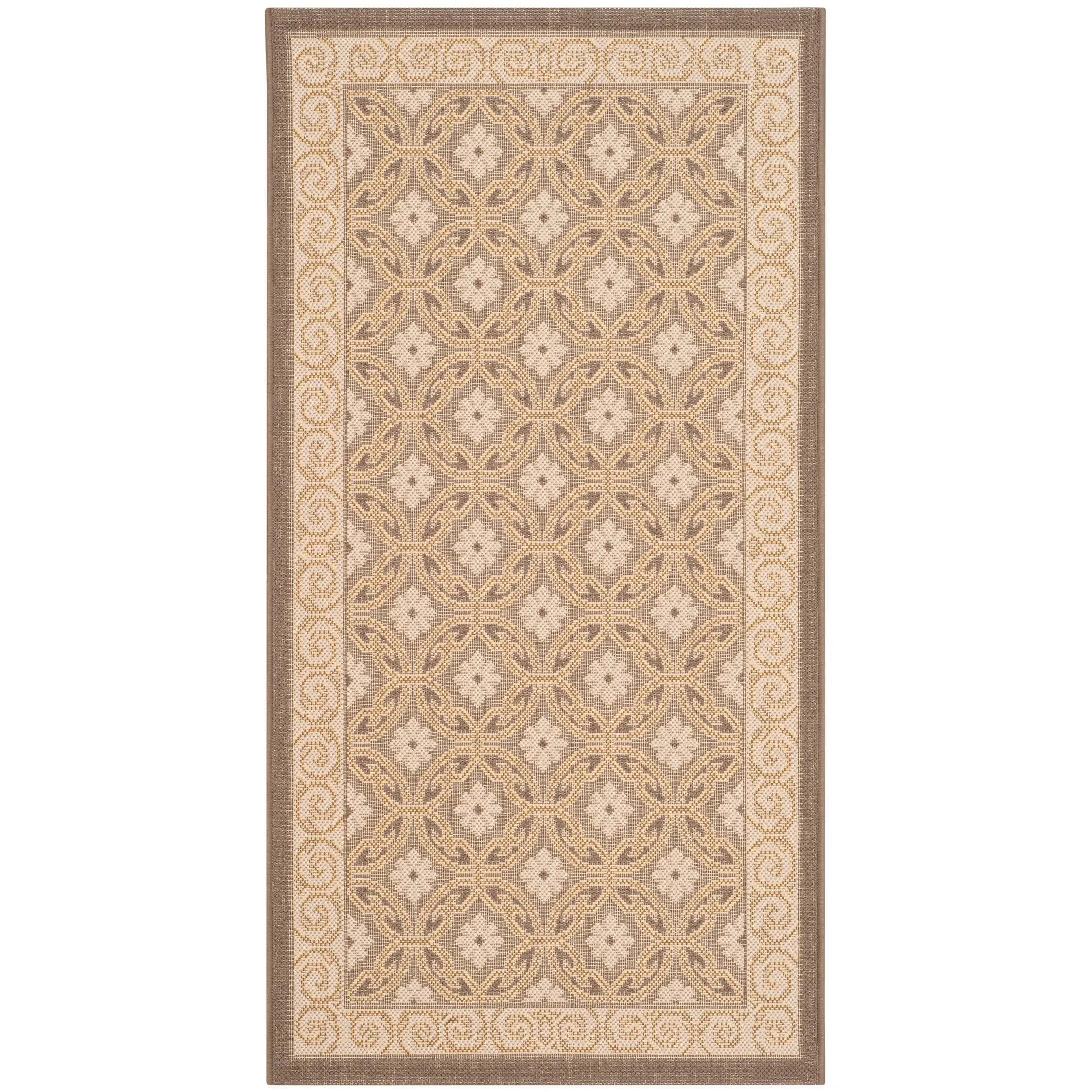 SAFAVIEH Courtyard Vernetta Lonni Outdoor Waterproof Patio Backyard Rug