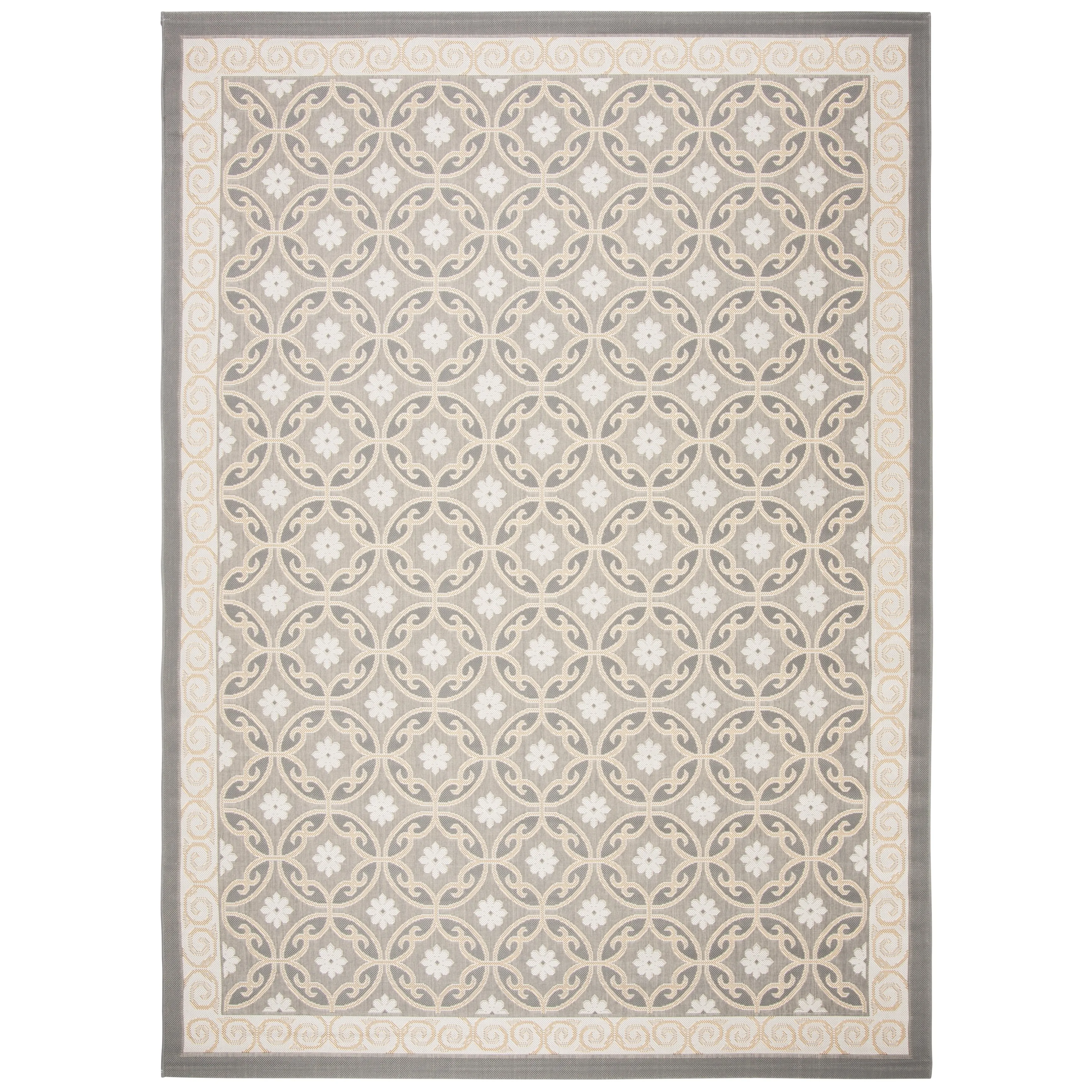 SAFAVIEH Courtyard Vernetta Lonni Outdoor Waterproof Patio Backyard Rug
