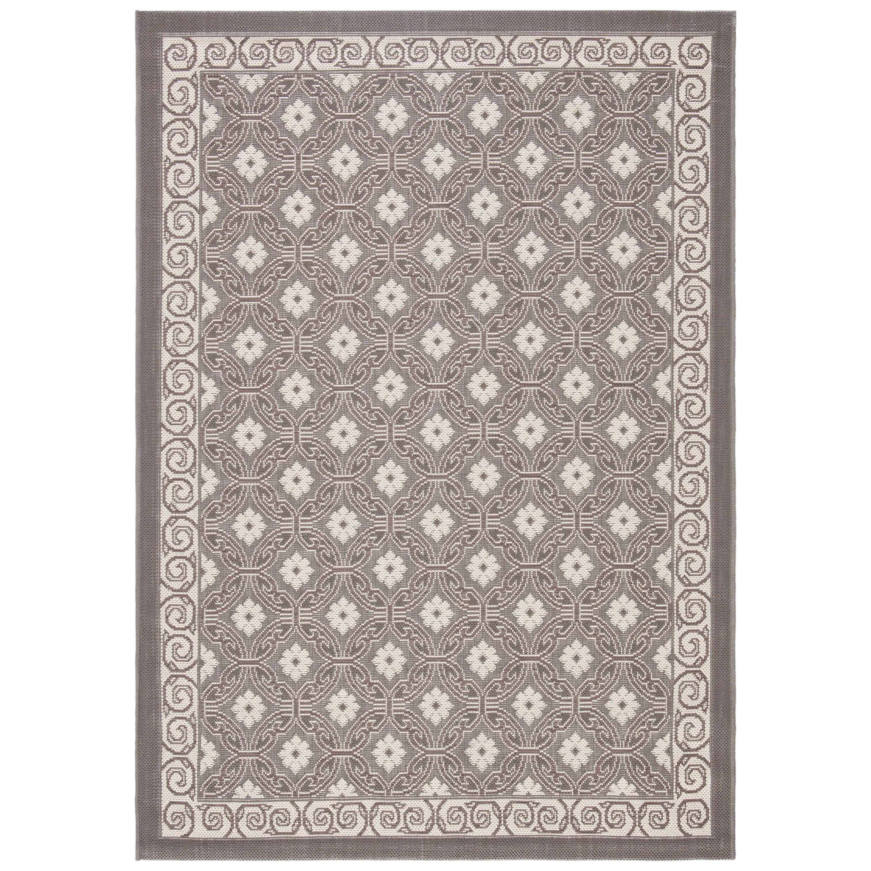 SAFAVIEH Courtyard Vernetta Lonni Outdoor Waterproof Patio Backyard Rug