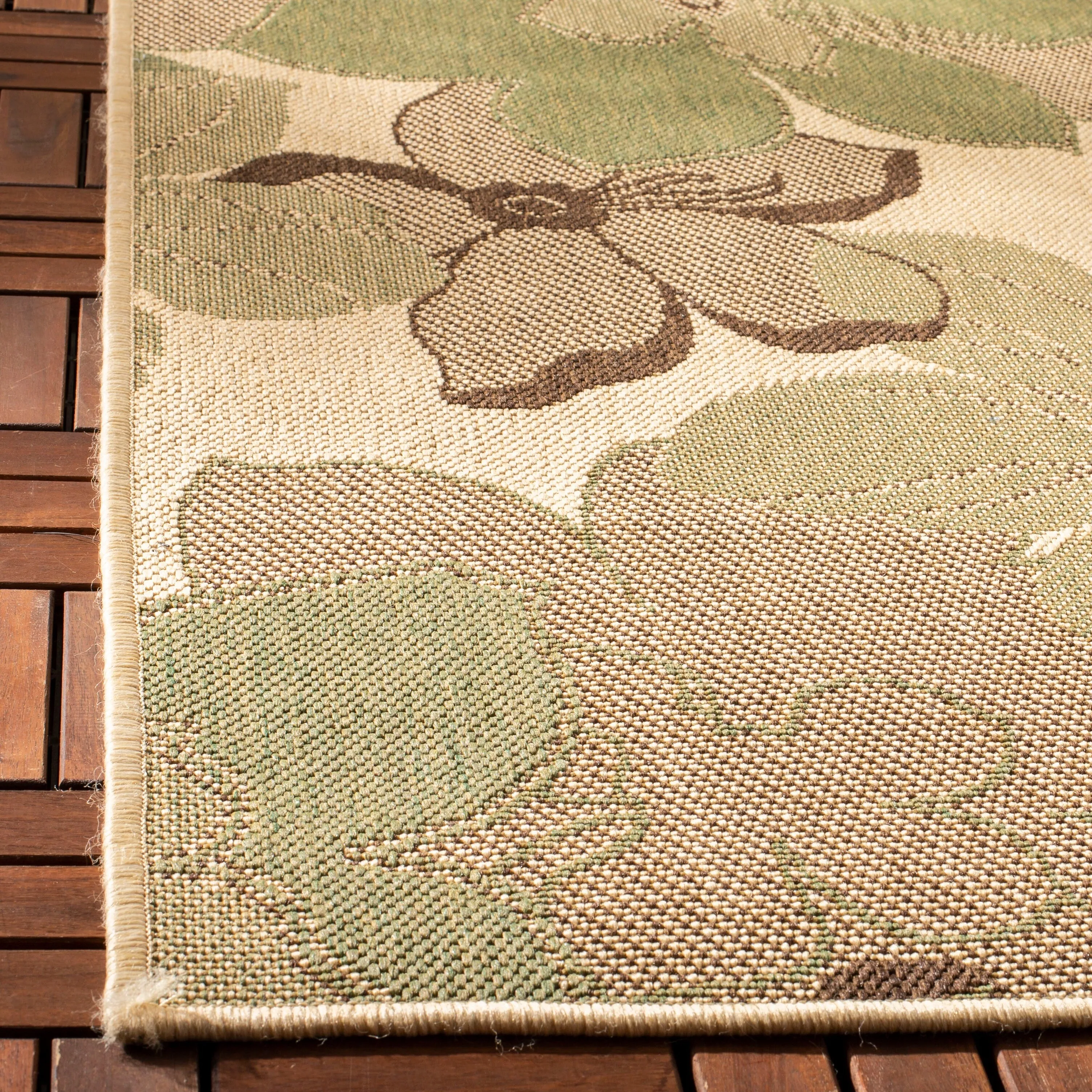 SAFAVIEH Courtyard Wanita Indoor/ Outdoor Waterproof Patio Backyard Rug