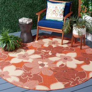 SAFAVIEH Courtyard Wanita Indoor/ Outdoor Waterproof Patio Backyard Rug