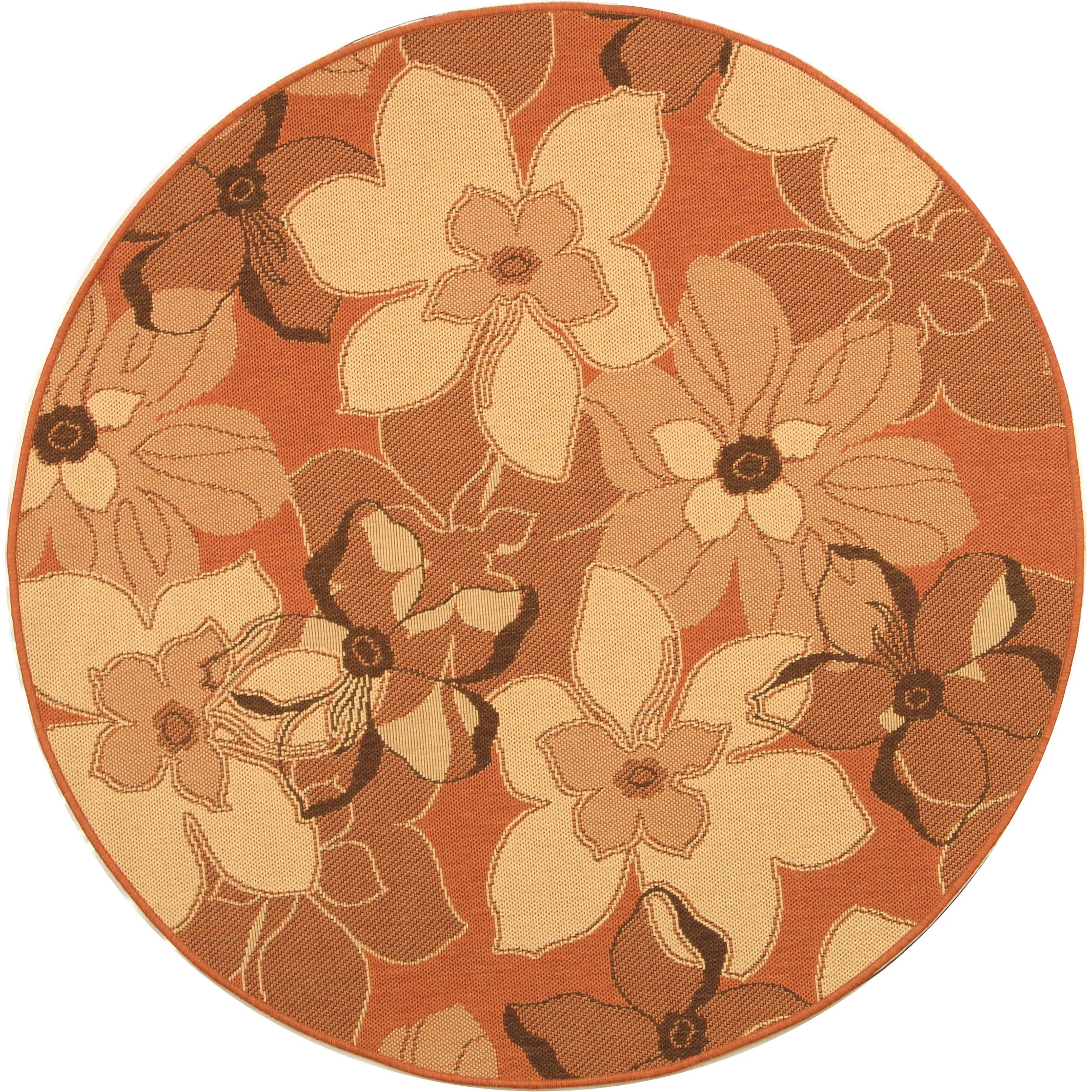 SAFAVIEH Courtyard Wanita Indoor/ Outdoor Waterproof Patio Backyard Rug