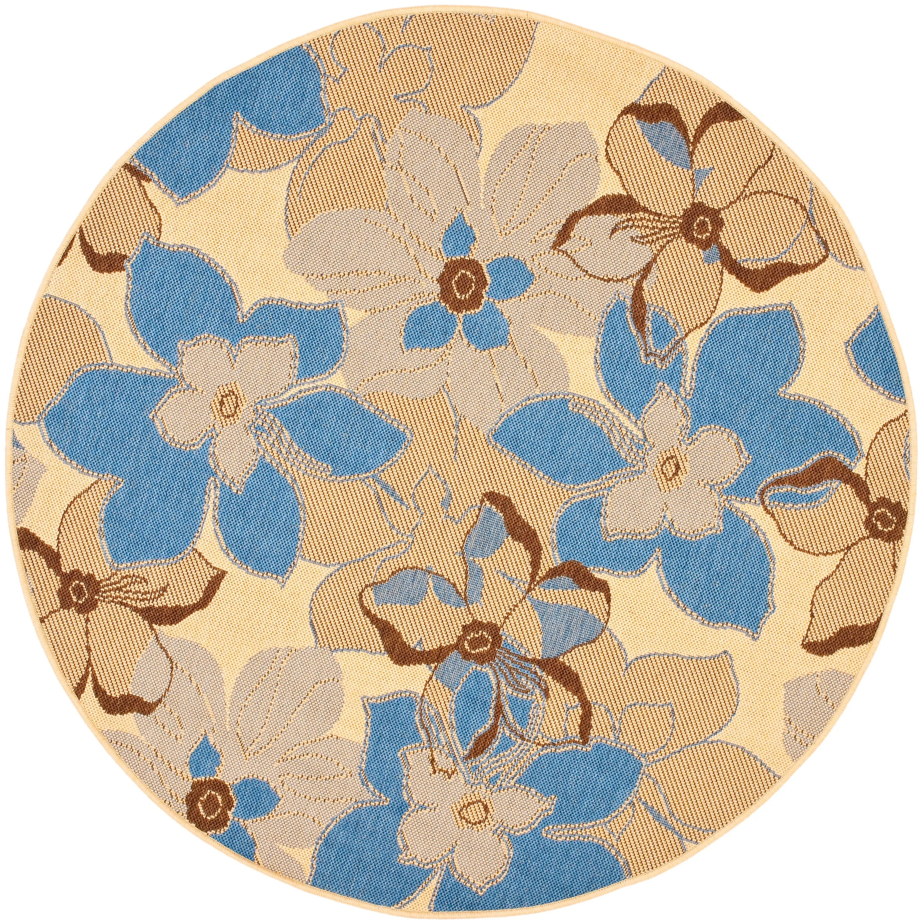 SAFAVIEH Courtyard Wanita Indoor/ Outdoor Waterproof Patio Backyard Rug