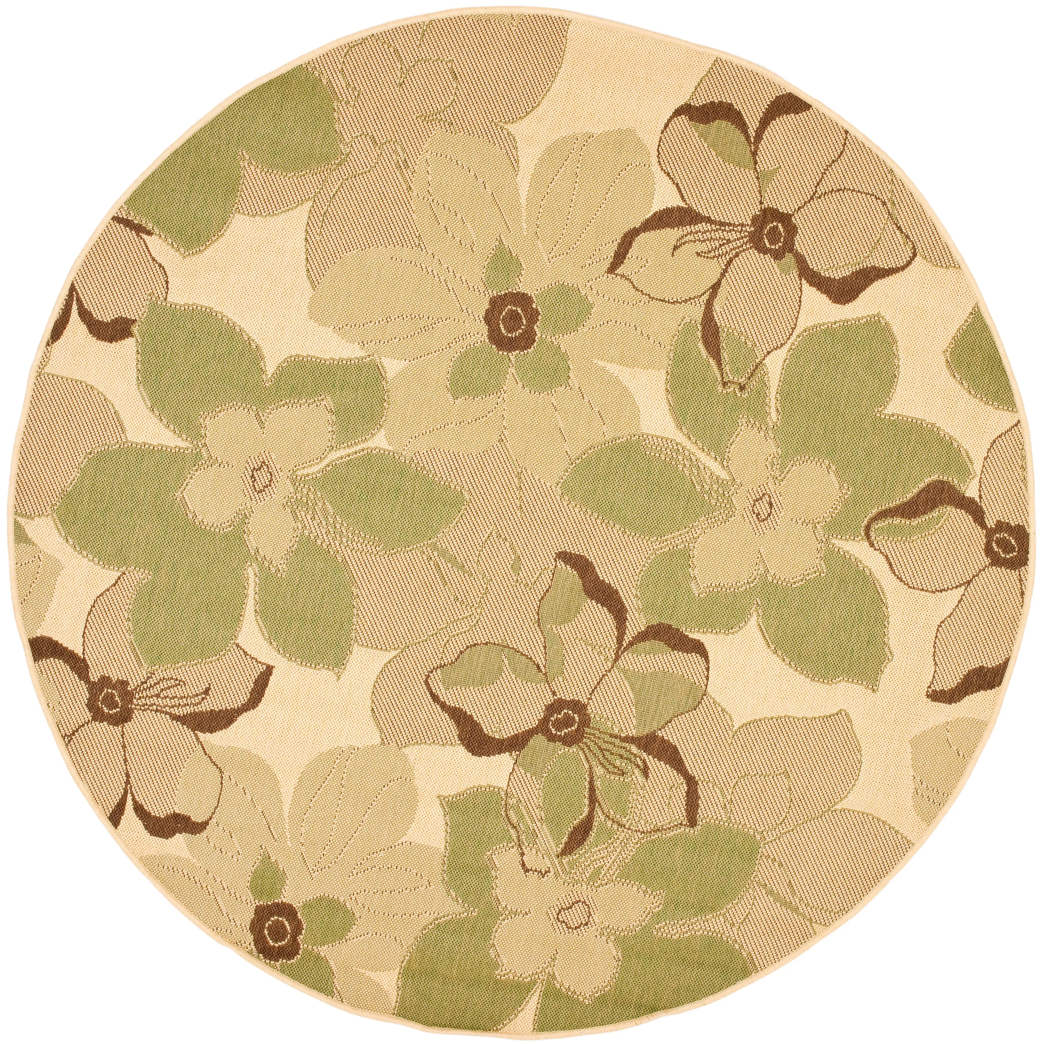 SAFAVIEH Courtyard Wanita Indoor/ Outdoor Waterproof Patio Backyard Rug