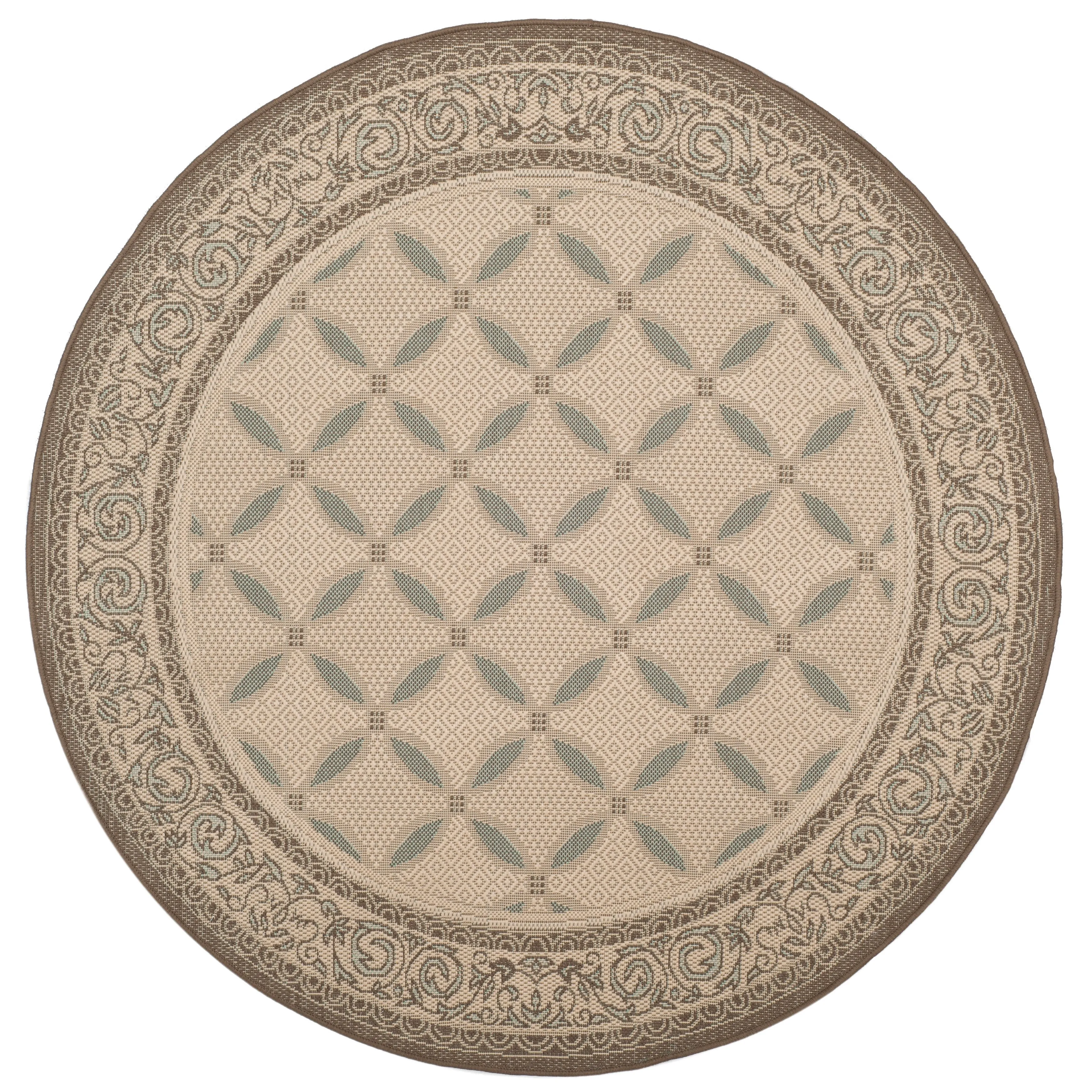 SAFAVIEH Courtyard Zennur Indoor/ Outdoor Waterproof Patio Backyard Rug