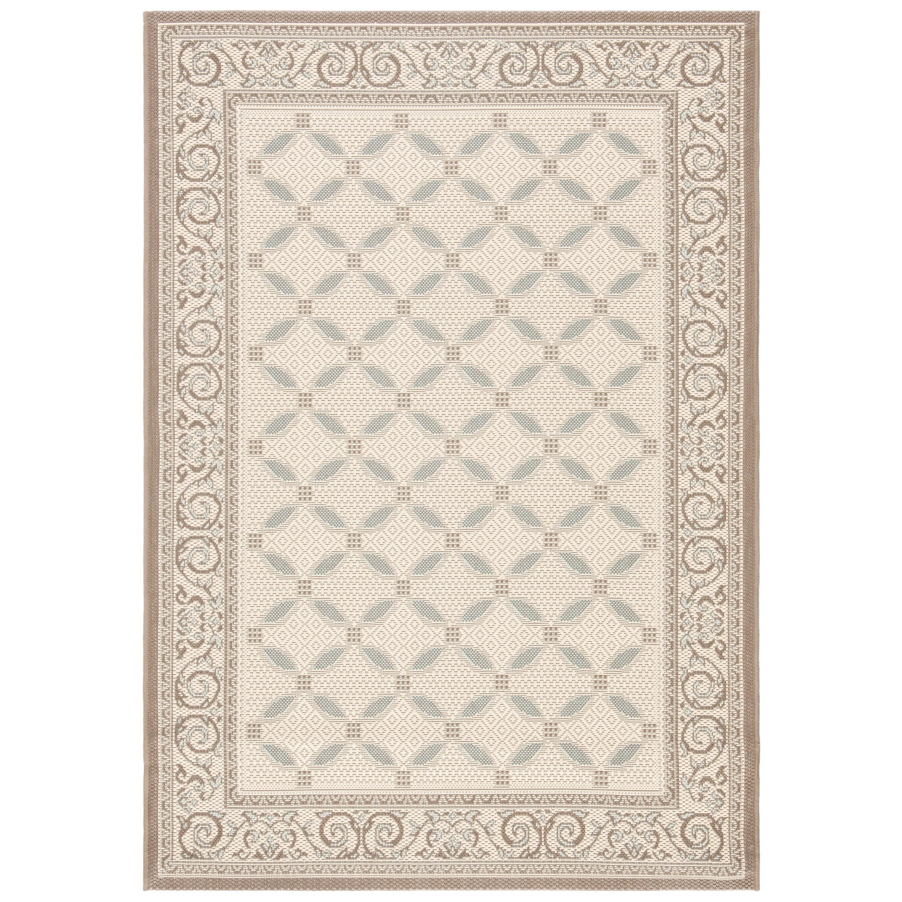 SAFAVIEH Courtyard Zennur Indoor/ Outdoor Waterproof Patio Backyard Rug