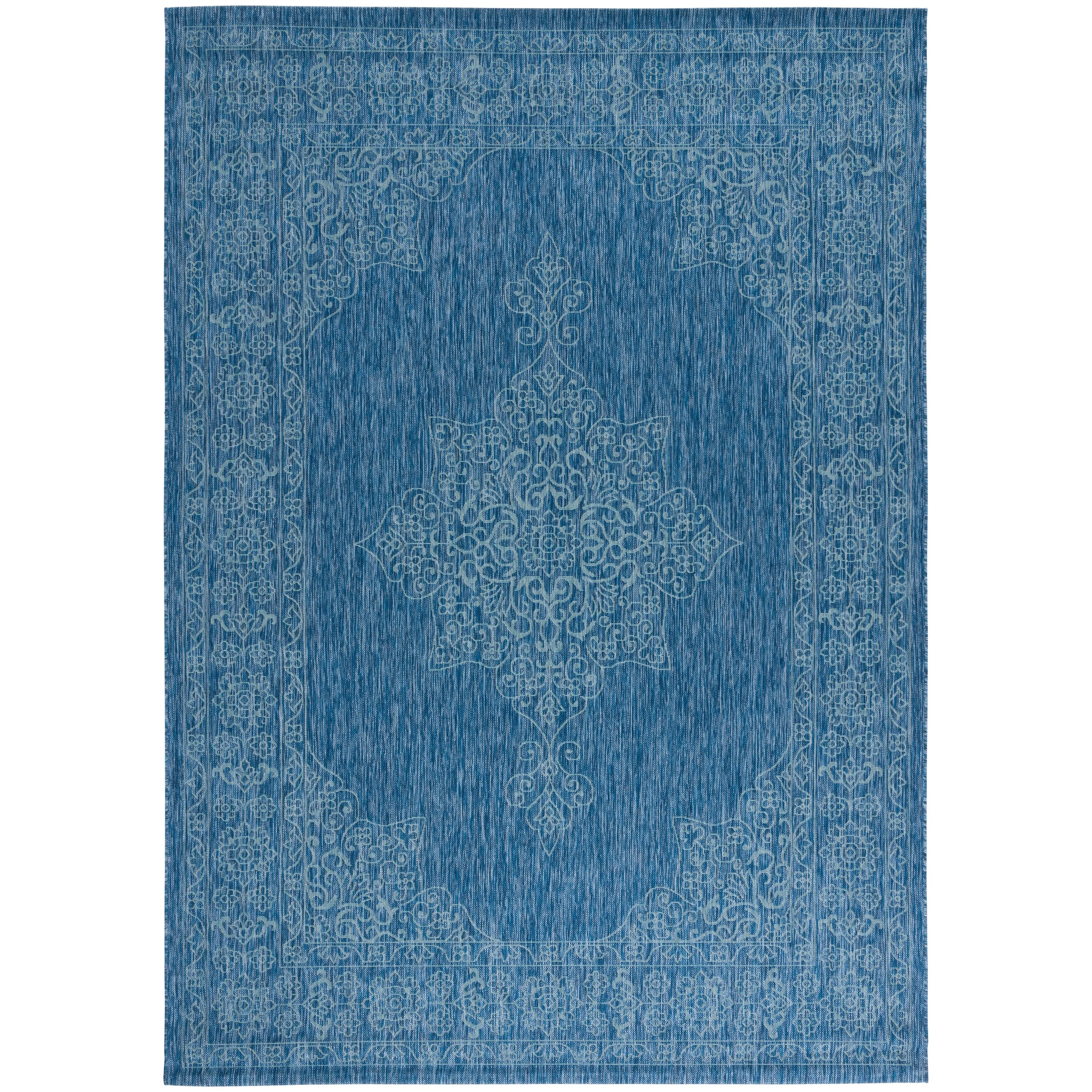 SAFAVIEH Courtyard Zikrija Indoor/ Outdoor Waterproof Patio Backyard Rug