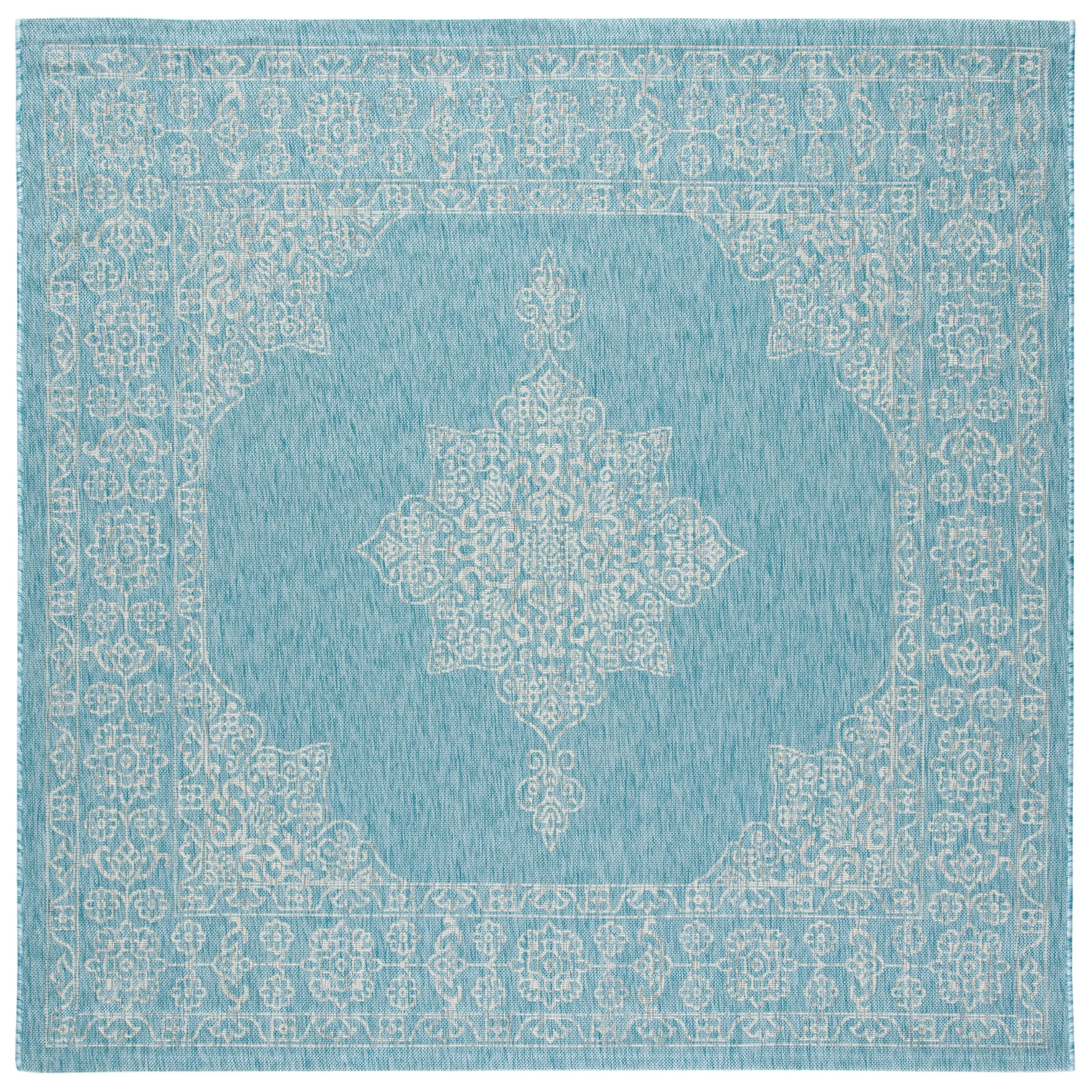 SAFAVIEH Courtyard Zikrija Indoor/ Outdoor Waterproof Patio Backyard Rug