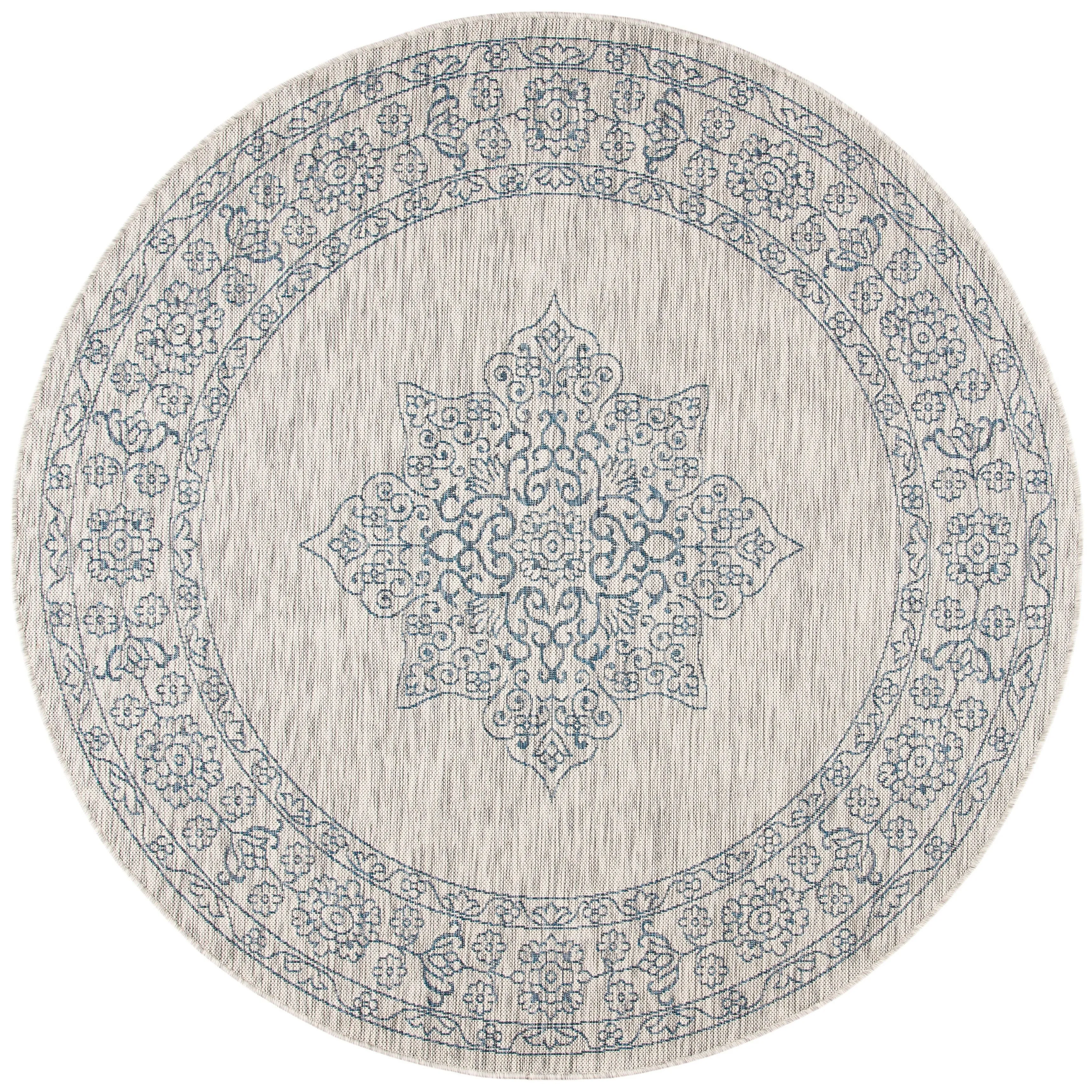 SAFAVIEH Courtyard Zikrija Indoor/ Outdoor Waterproof Patio Backyard Rug