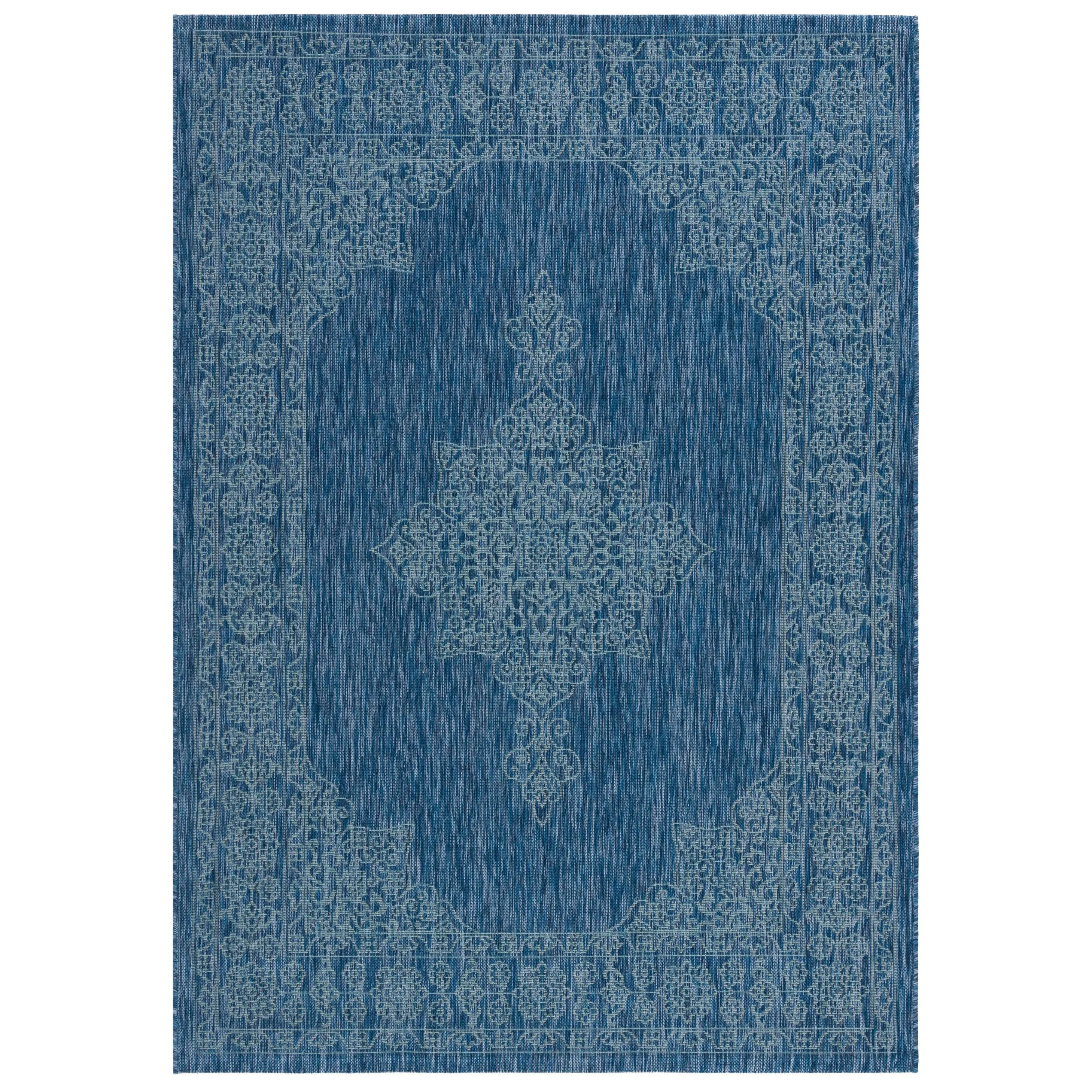 SAFAVIEH Courtyard Zikrija Indoor/ Outdoor Waterproof Patio Backyard Rug