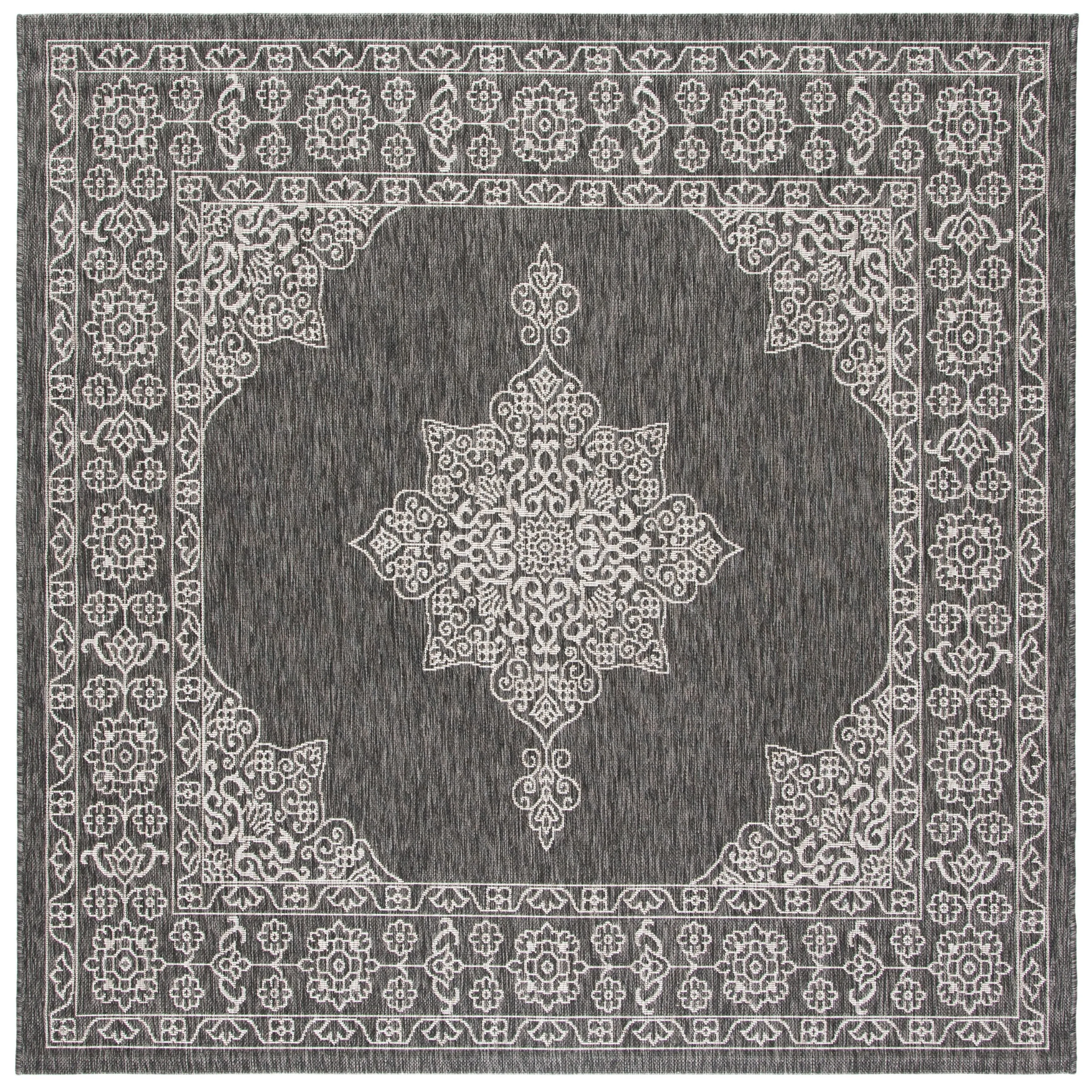 SAFAVIEH Courtyard Zikrija Indoor/ Outdoor Waterproof Patio Backyard Rug