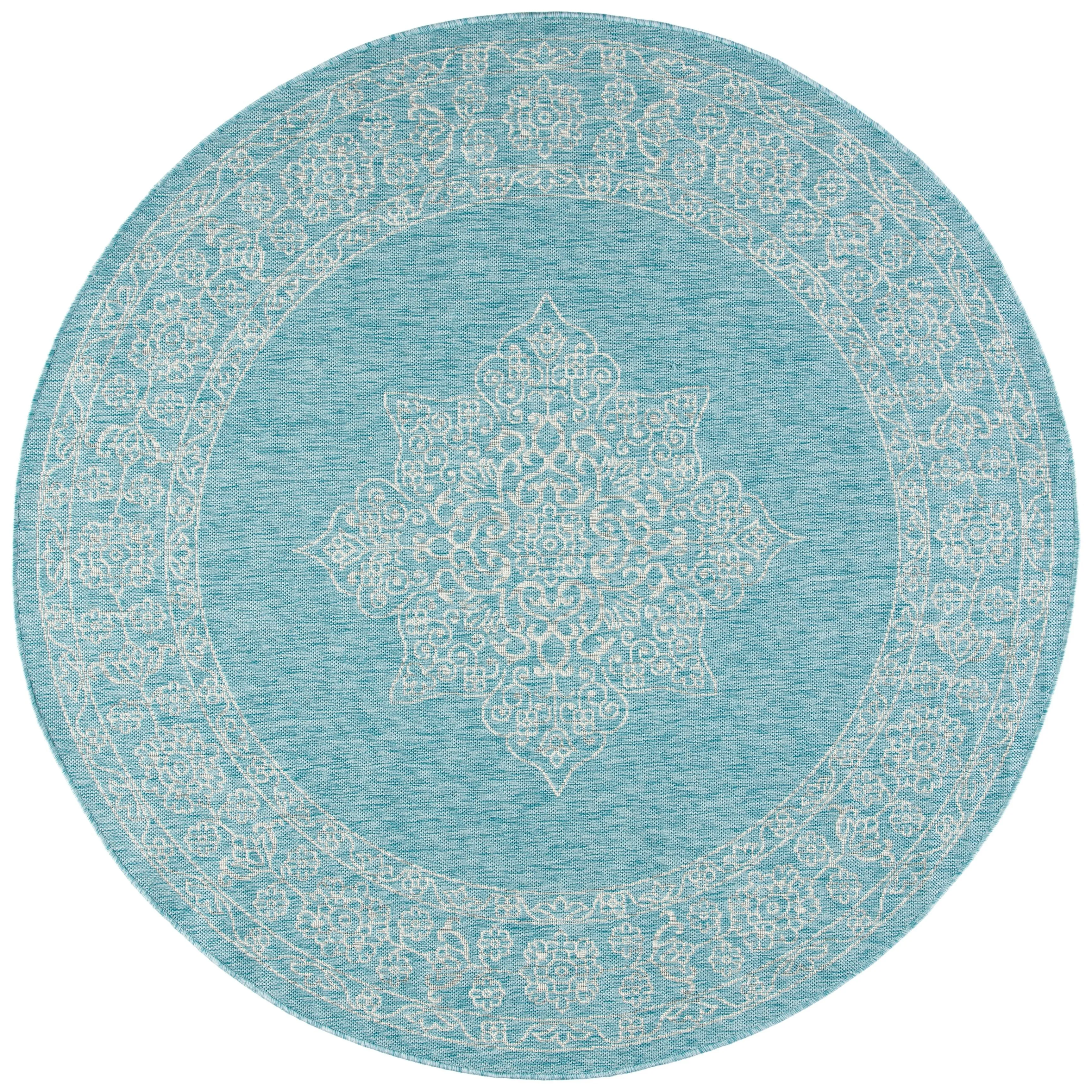 SAFAVIEH Courtyard Zikrija Indoor/ Outdoor Waterproof Patio Backyard Rug