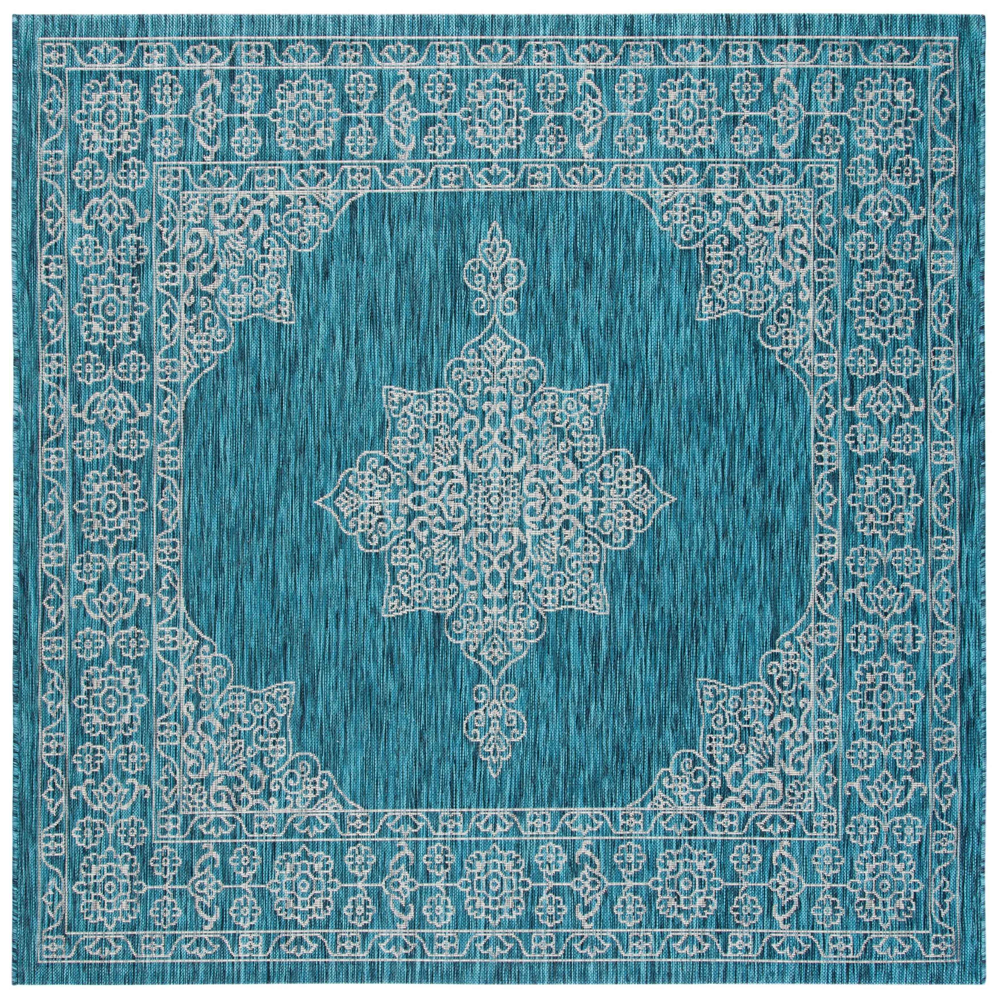 SAFAVIEH Courtyard Zikrija Indoor/ Outdoor Waterproof Patio Backyard Rug