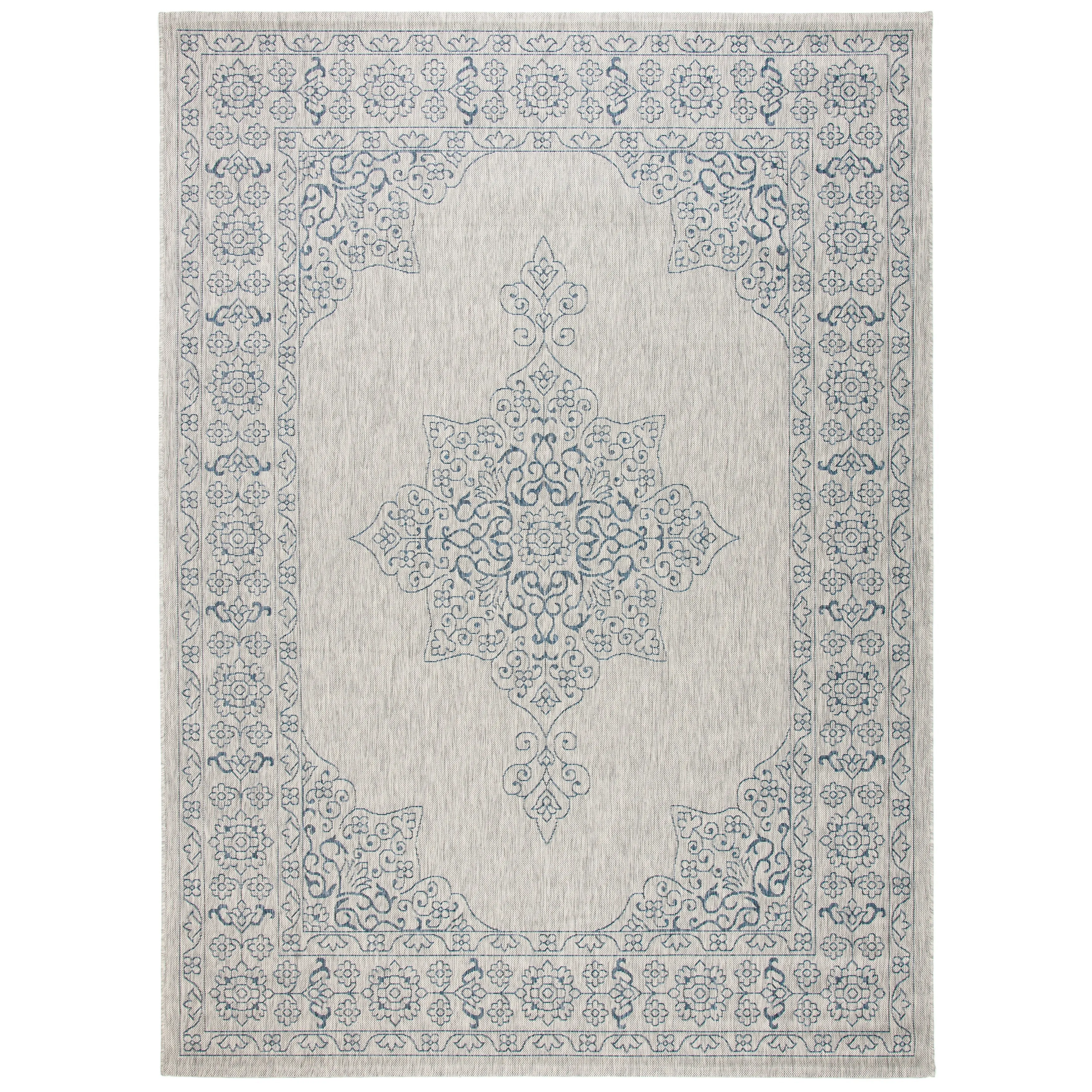 SAFAVIEH Courtyard Zikrija Indoor/ Outdoor Waterproof Patio Backyard Rug