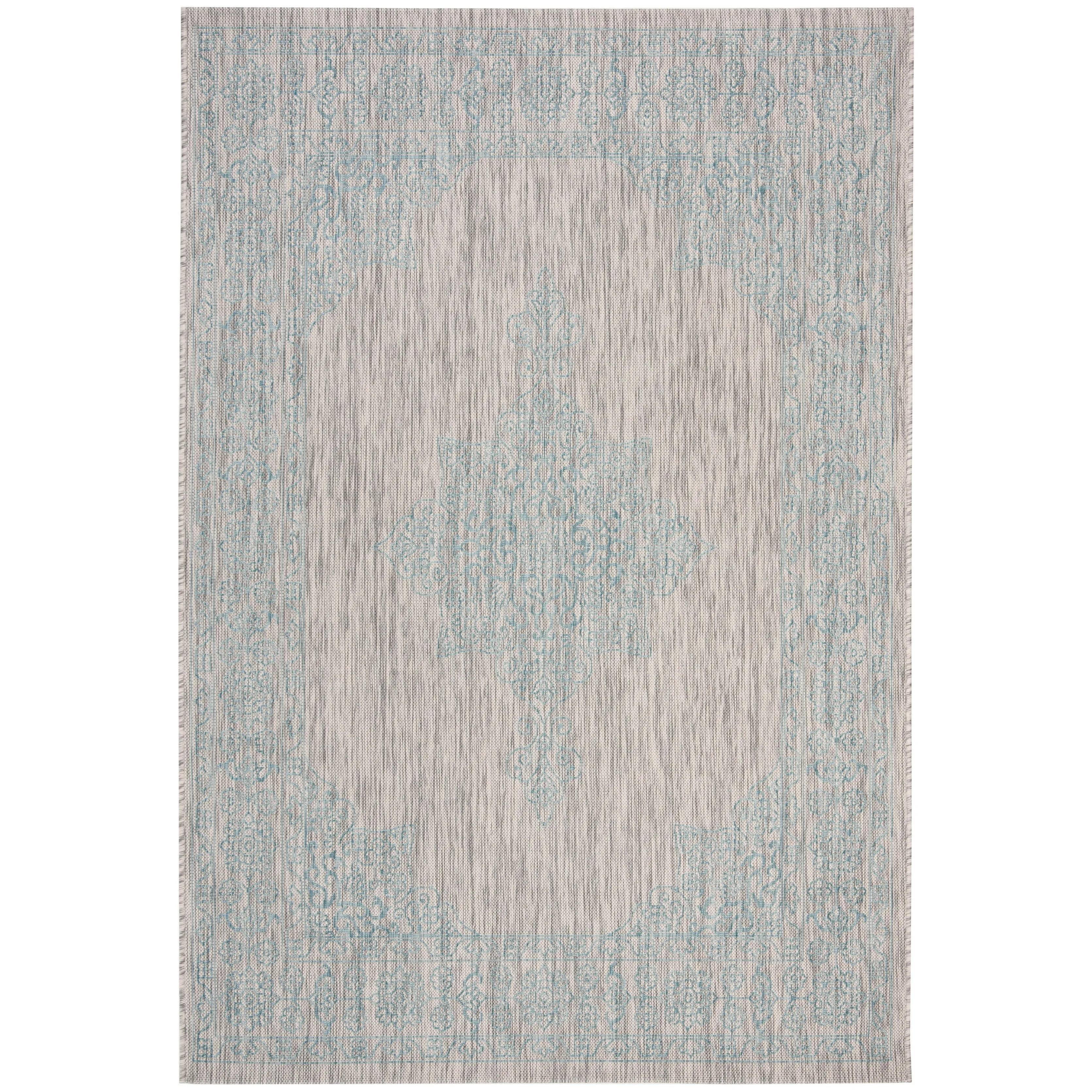 SAFAVIEH Courtyard Zikrija Indoor/ Outdoor Waterproof Patio Backyard Rug