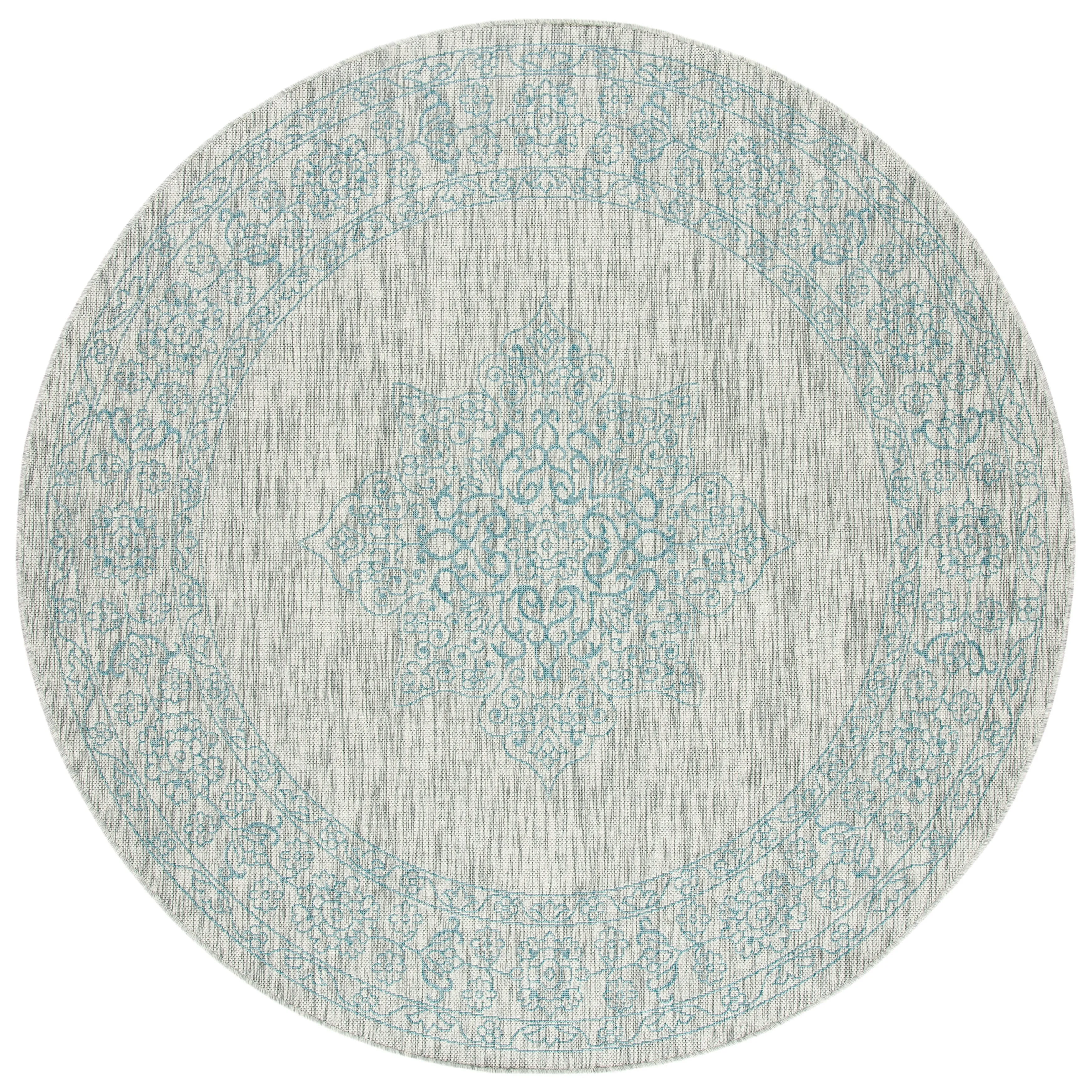 SAFAVIEH Courtyard Zikrija Indoor/ Outdoor Waterproof Patio Backyard Rug