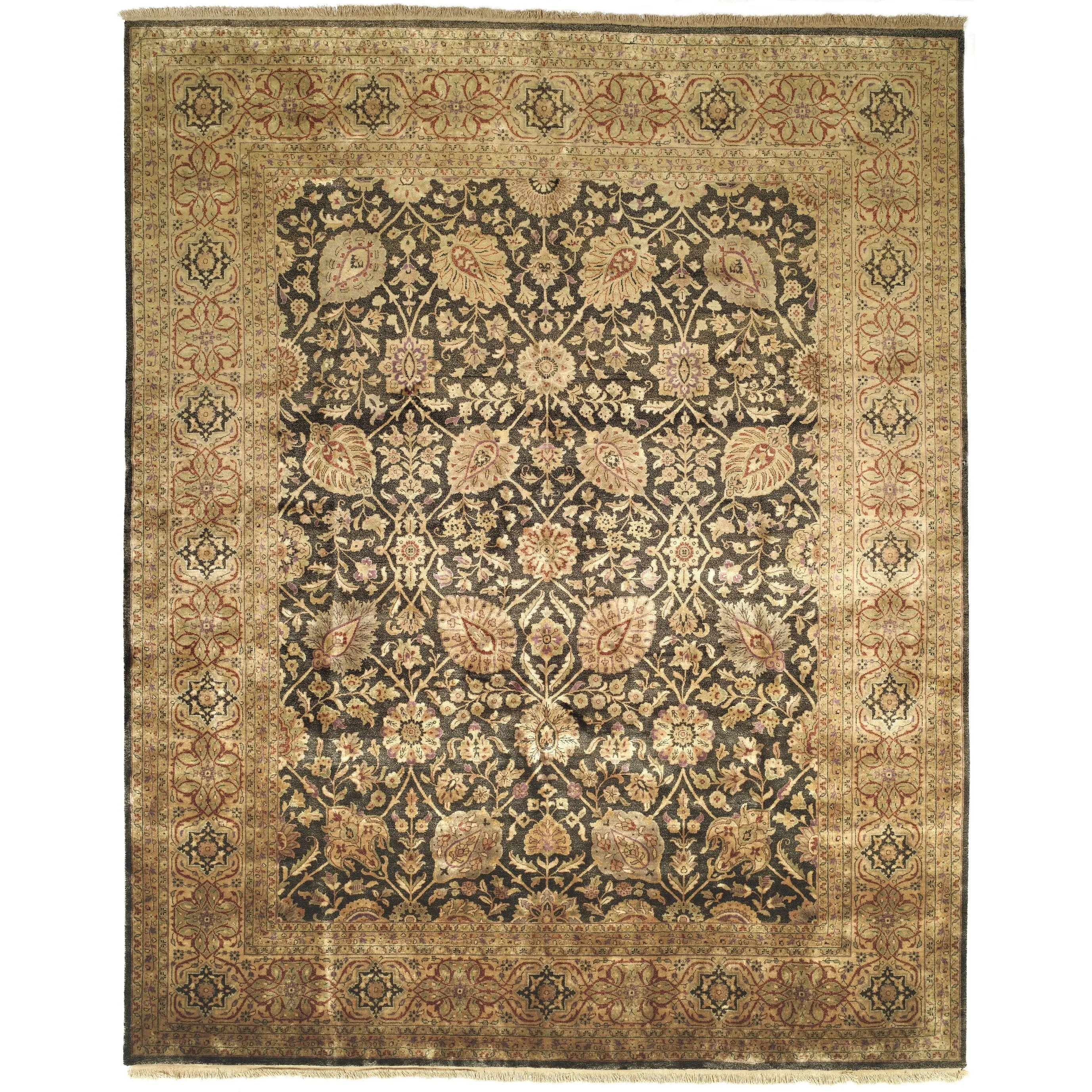 SAFAVIEH Couture Hand-knotted Ganges River Dunia Traditional Oriental Wool