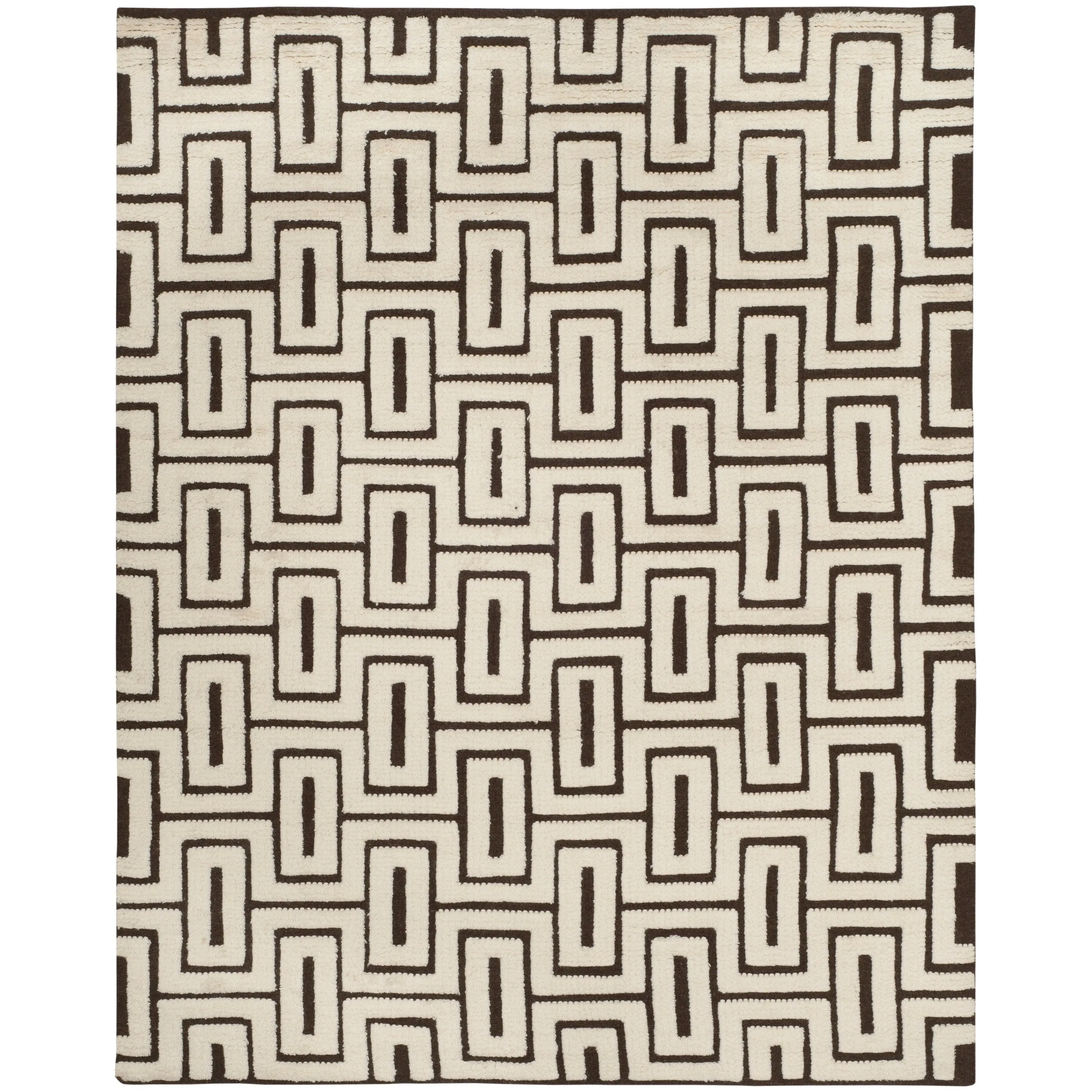 SAFAVIEH Hand-knotted Kenya Sayime Southwestern Tribal Wool Rug