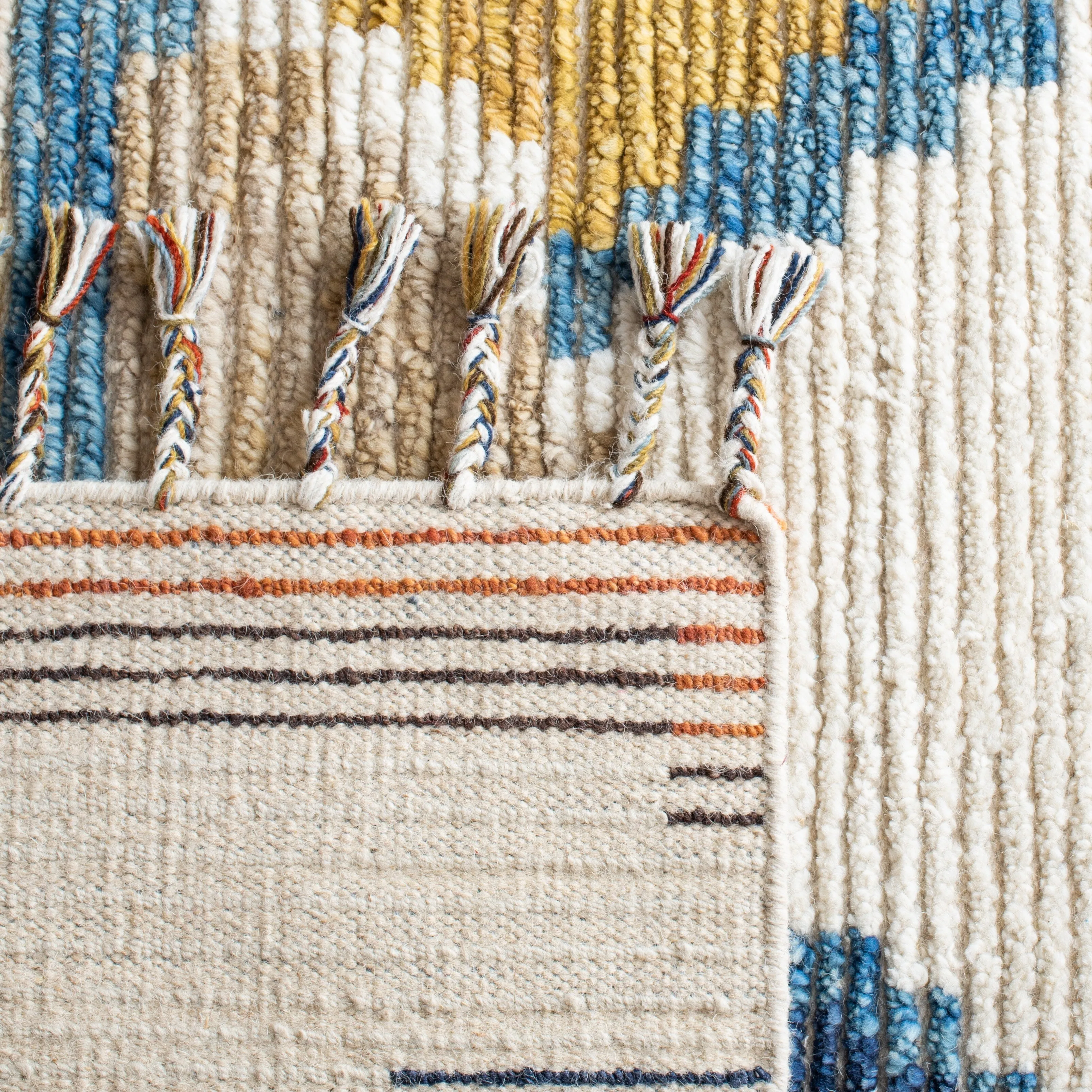 SAFAVIEH Hand-knotted Kenya Thamar Southwestern Tribal Wool Rug