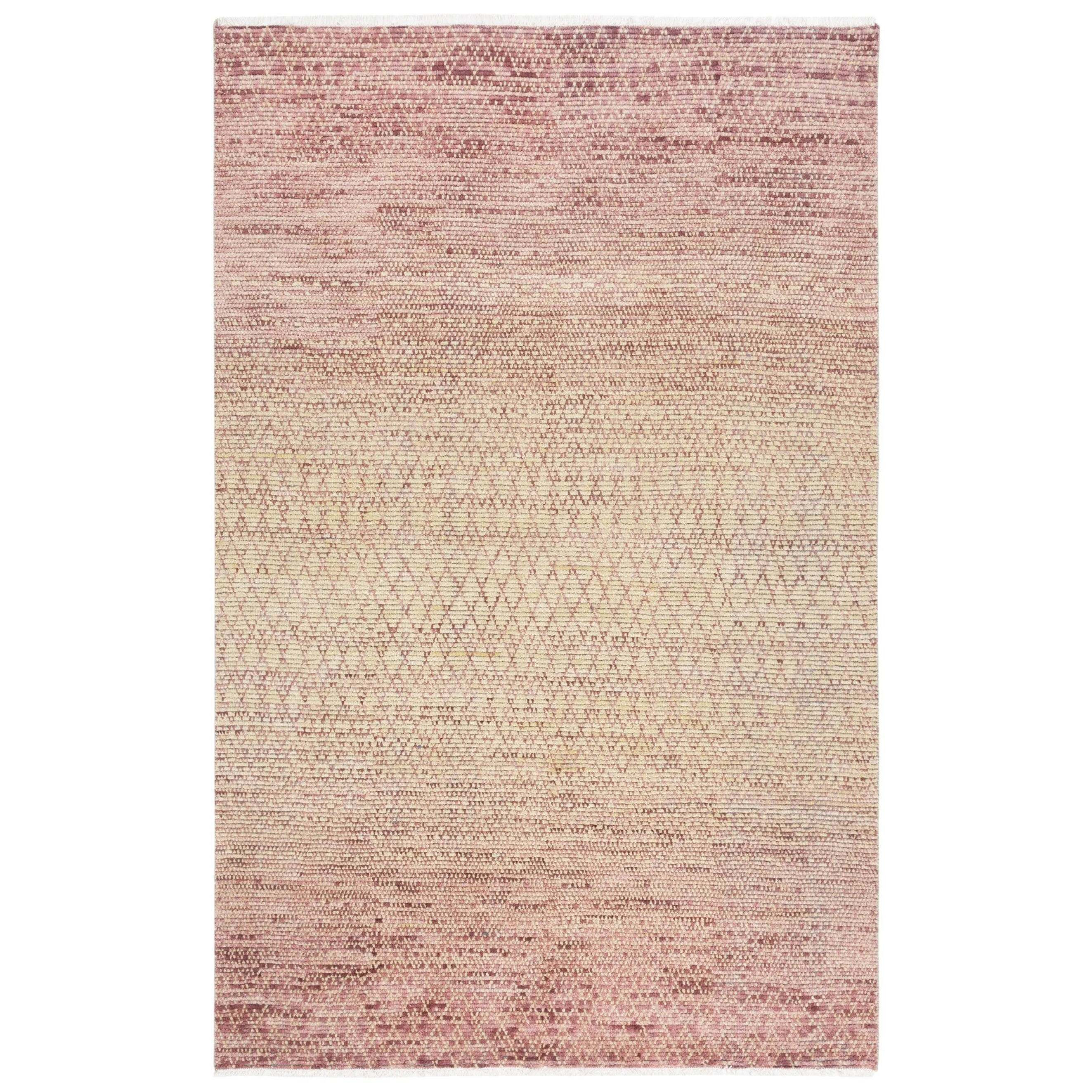 SAFAVIEH Hand-Knotted Nomad Bouchra Boho Wool Rug