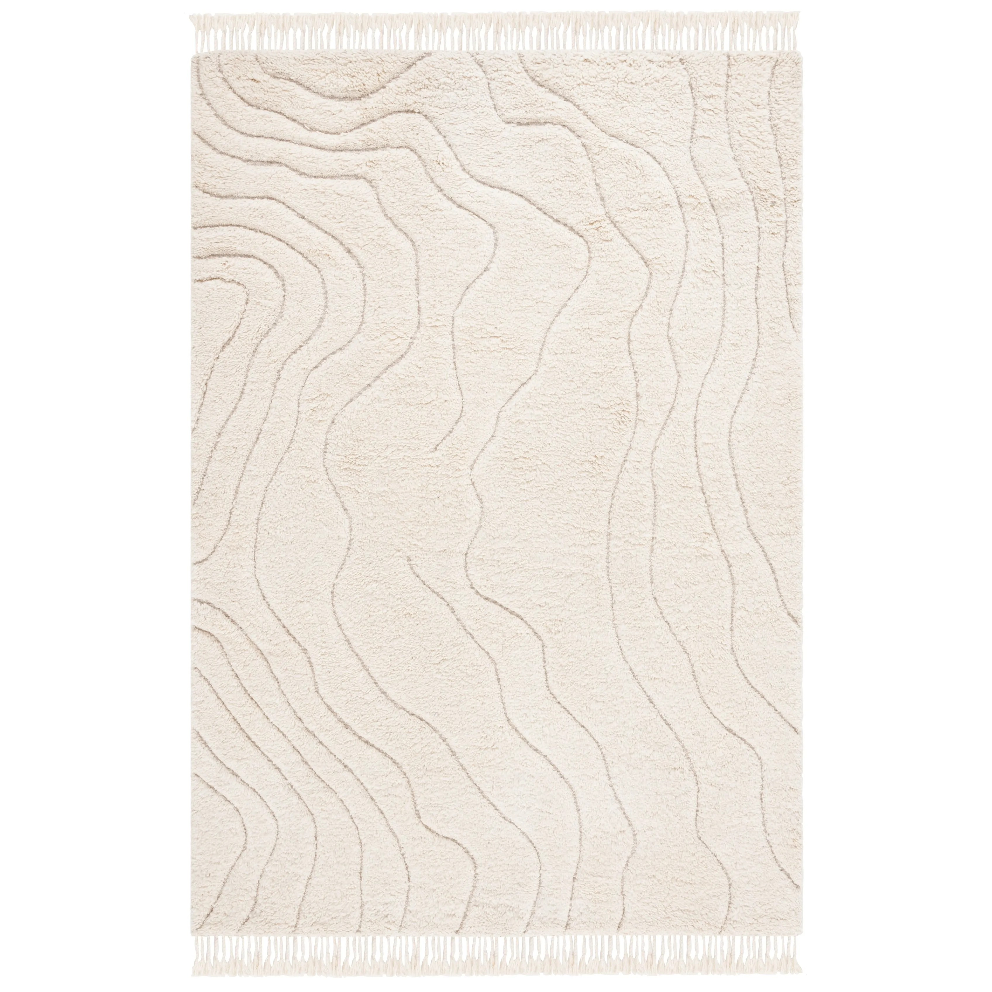 SAFAVIEH Hand-Woven Vermont Krystal Transitional Wool Rug