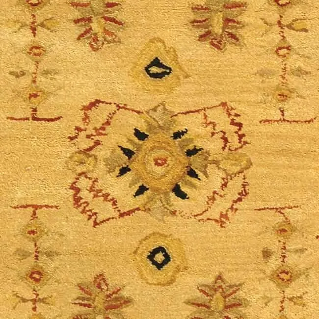 SAFAVIEH Handmade Anatolia Jamesina Traditional Oriental Hand-spun Wool Rug