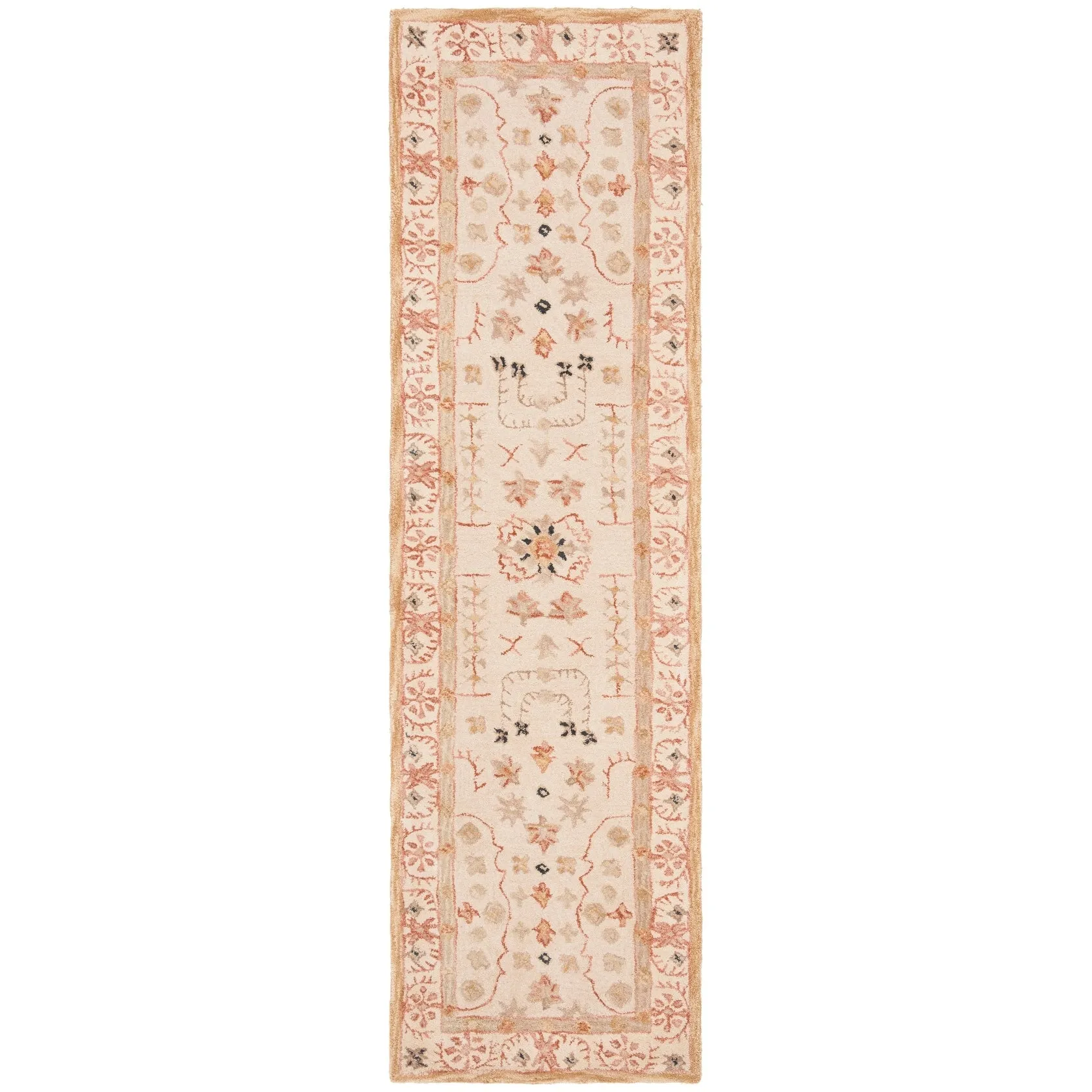 SAFAVIEH Handmade Anatolia Jamesina Traditional Oriental Hand-spun Wool Rug