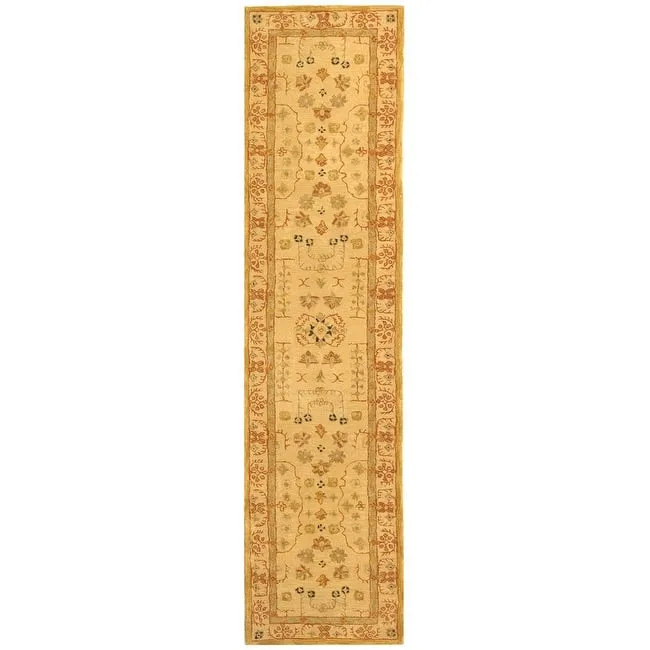 SAFAVIEH Handmade Anatolia Jamesina Traditional Oriental Hand-spun Wool Rug